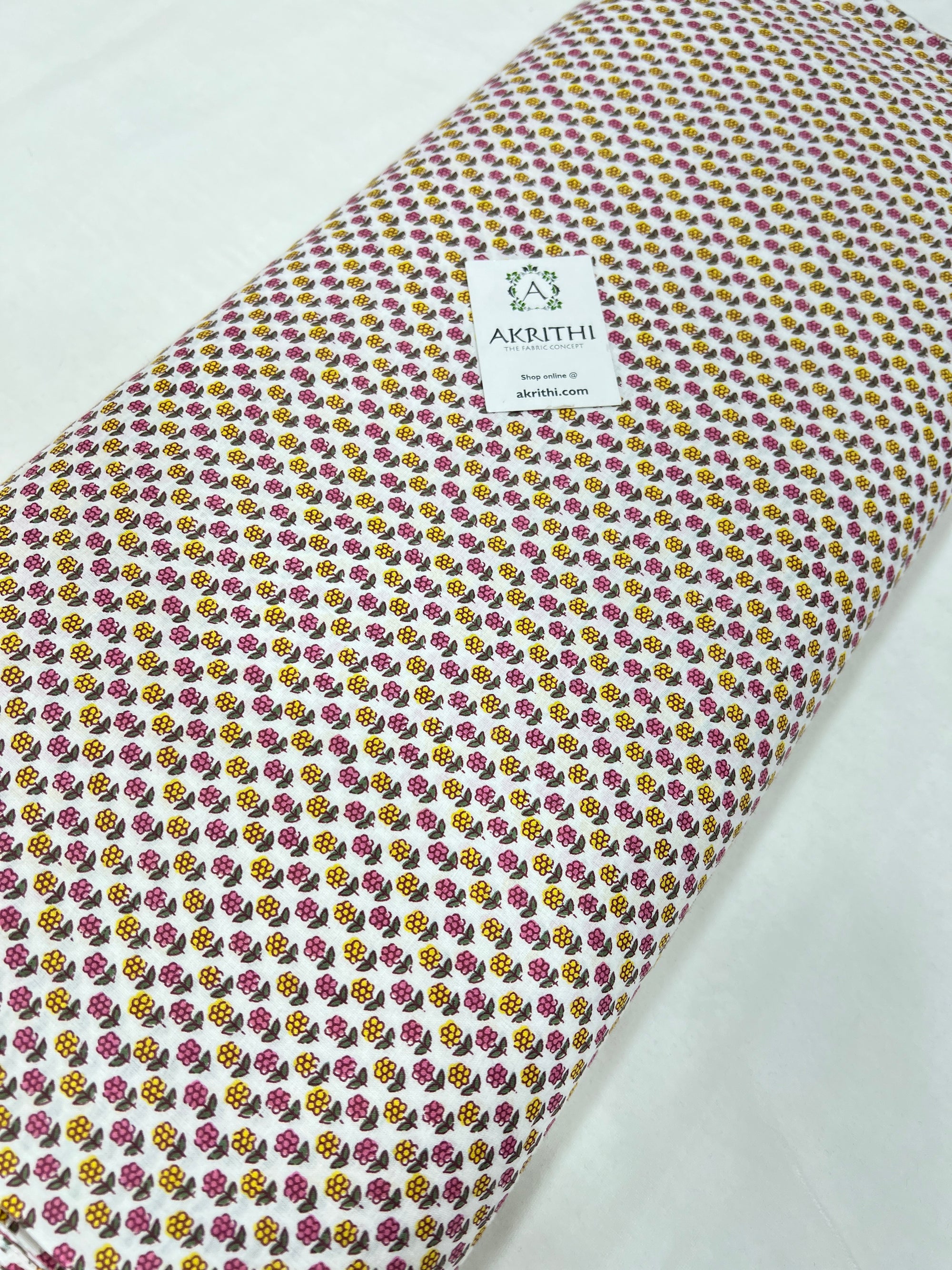 Printed pure cotton fabric 60 CM CUT