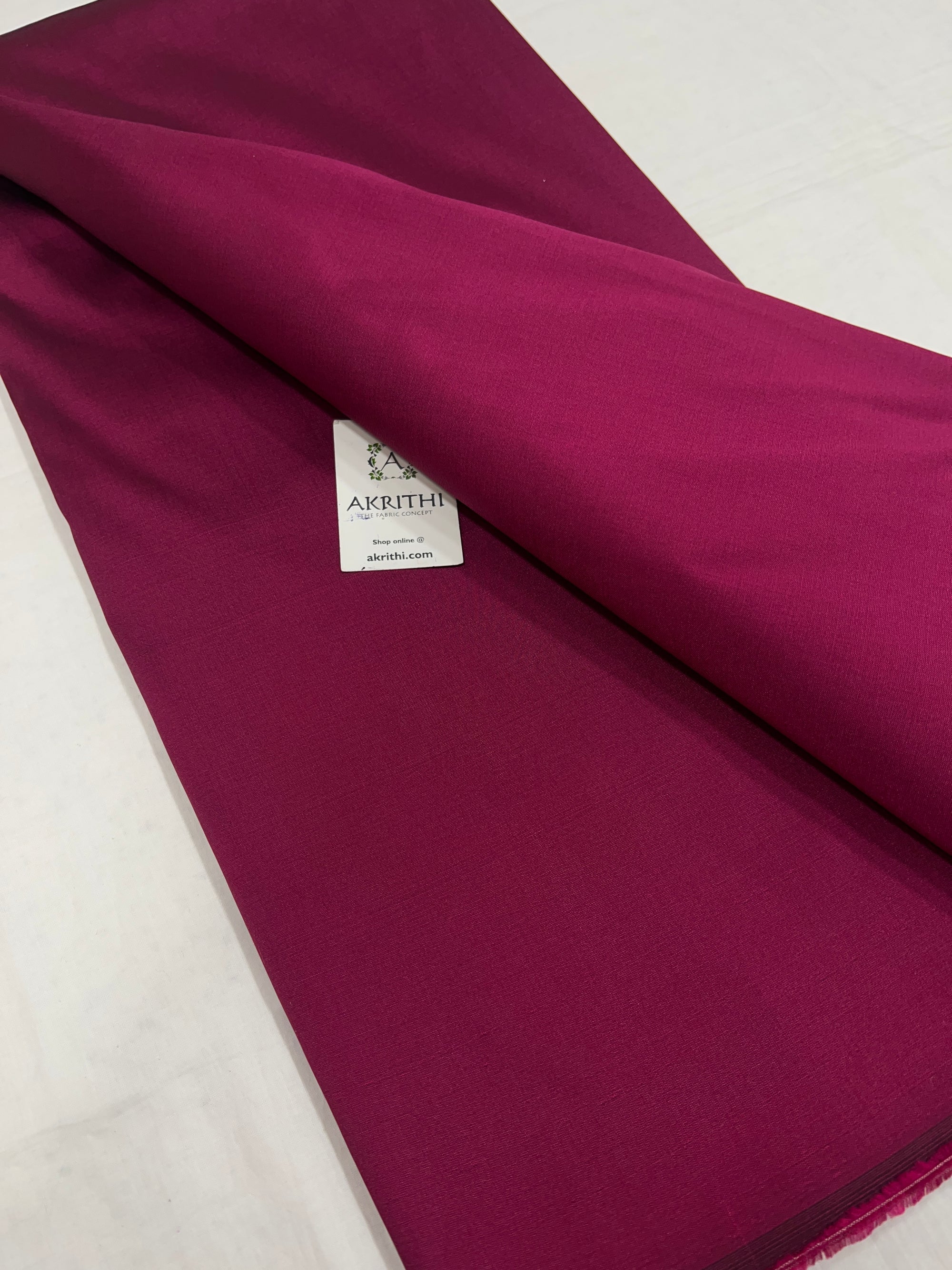 Semi malai silk fabric
