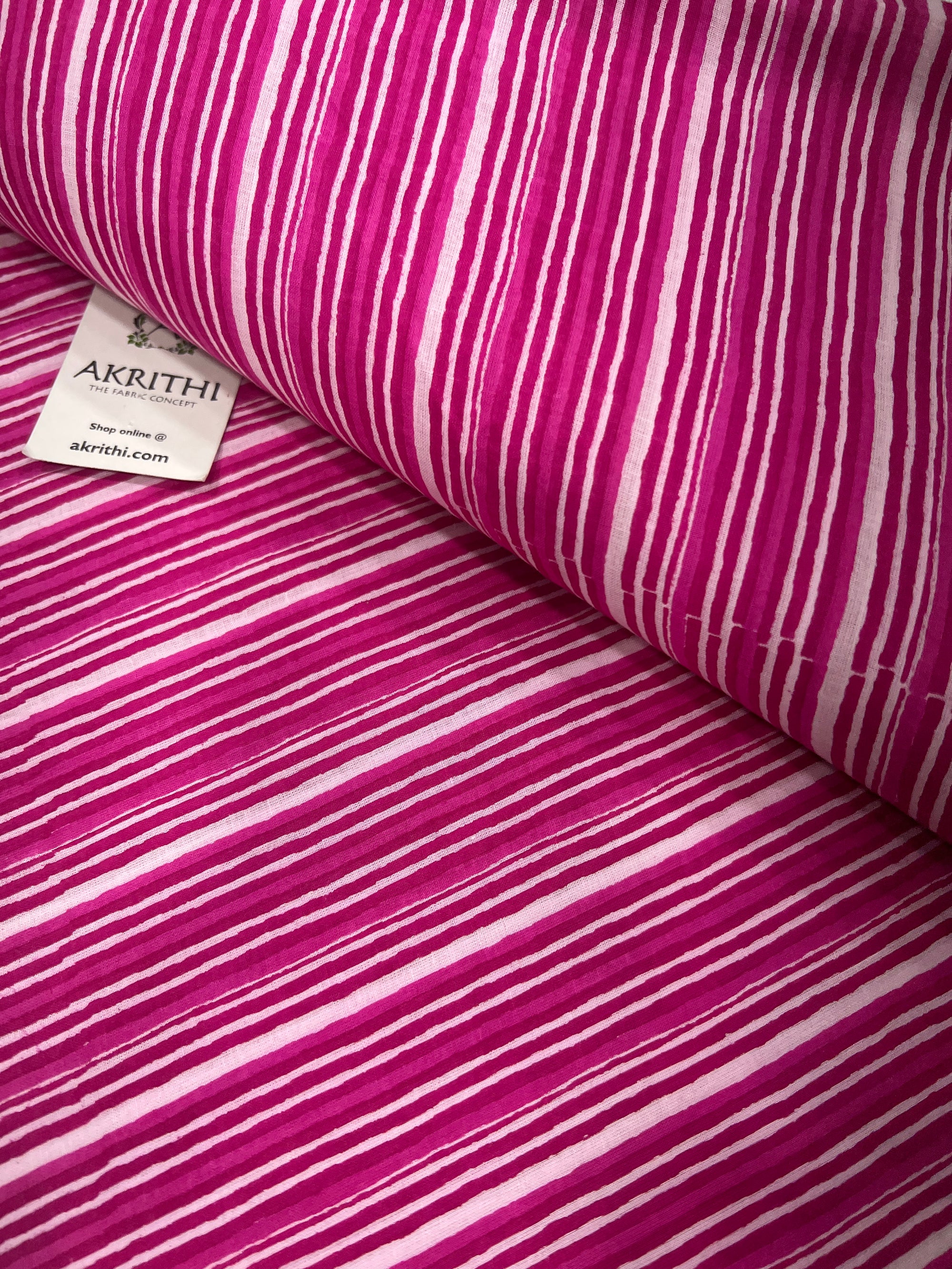 Printed pure cotton fabric