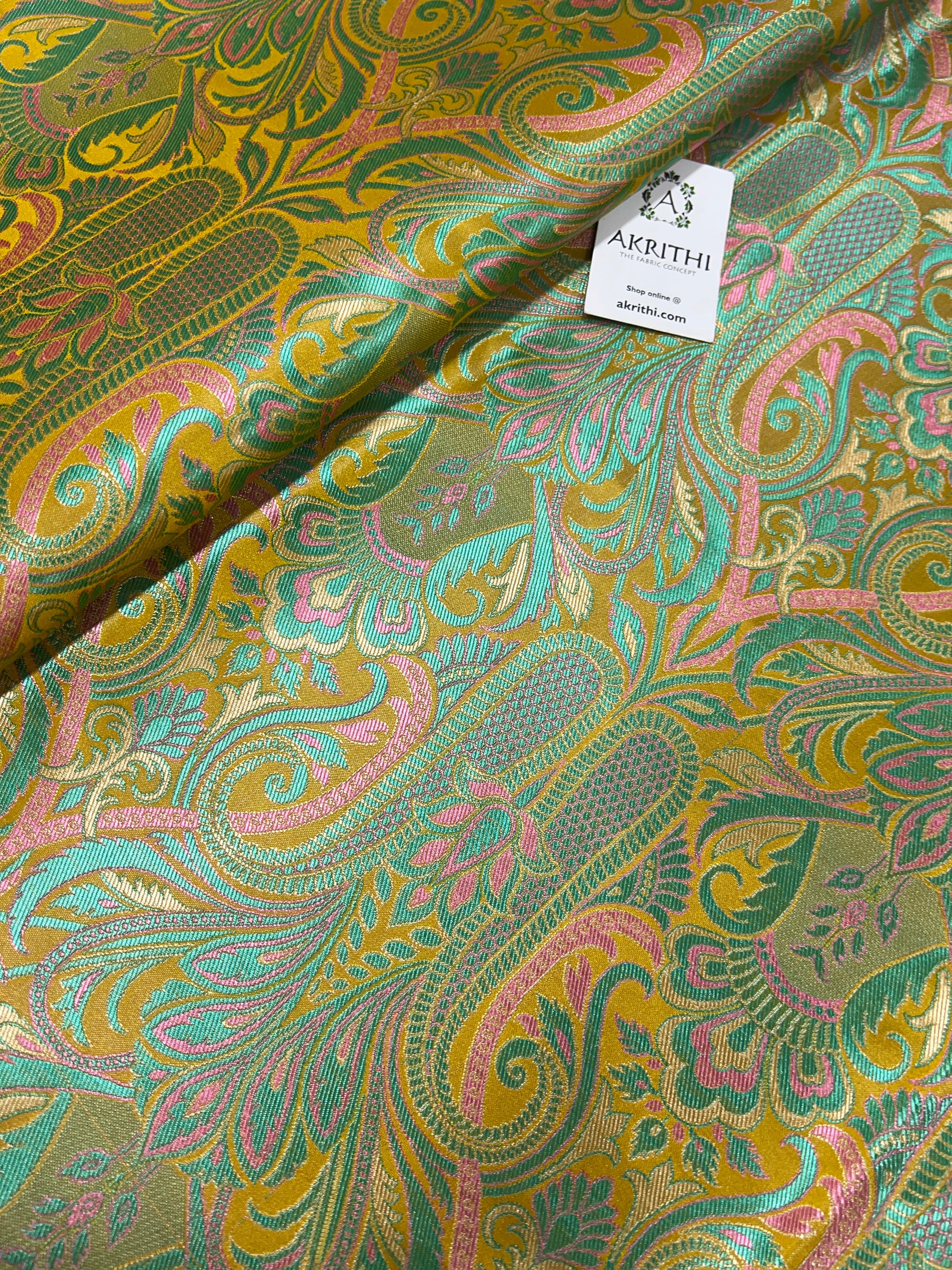 Banarasi brocade fabric