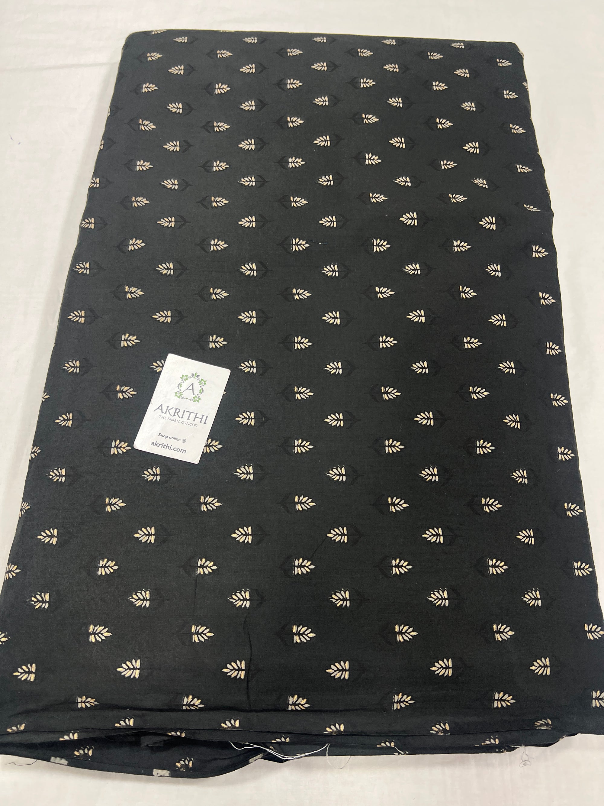 Printed pure cotton fabric