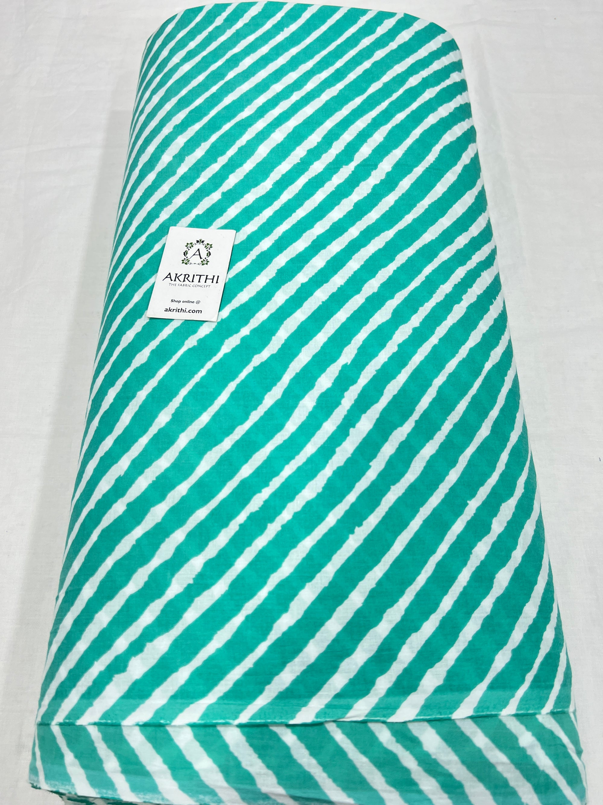 Leheriya Printed pure cotton fabric