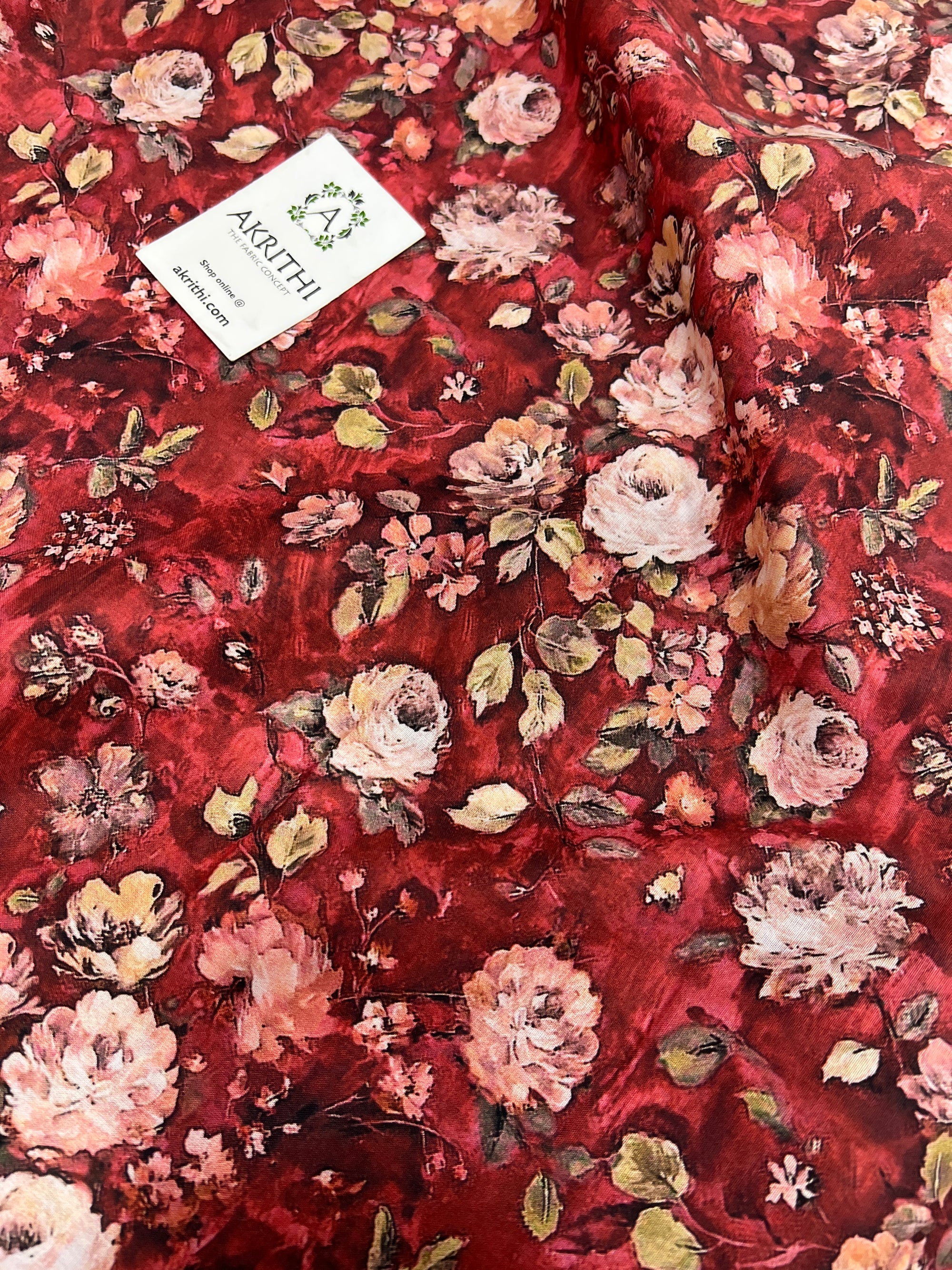 Digital Printed pure cotton fabric