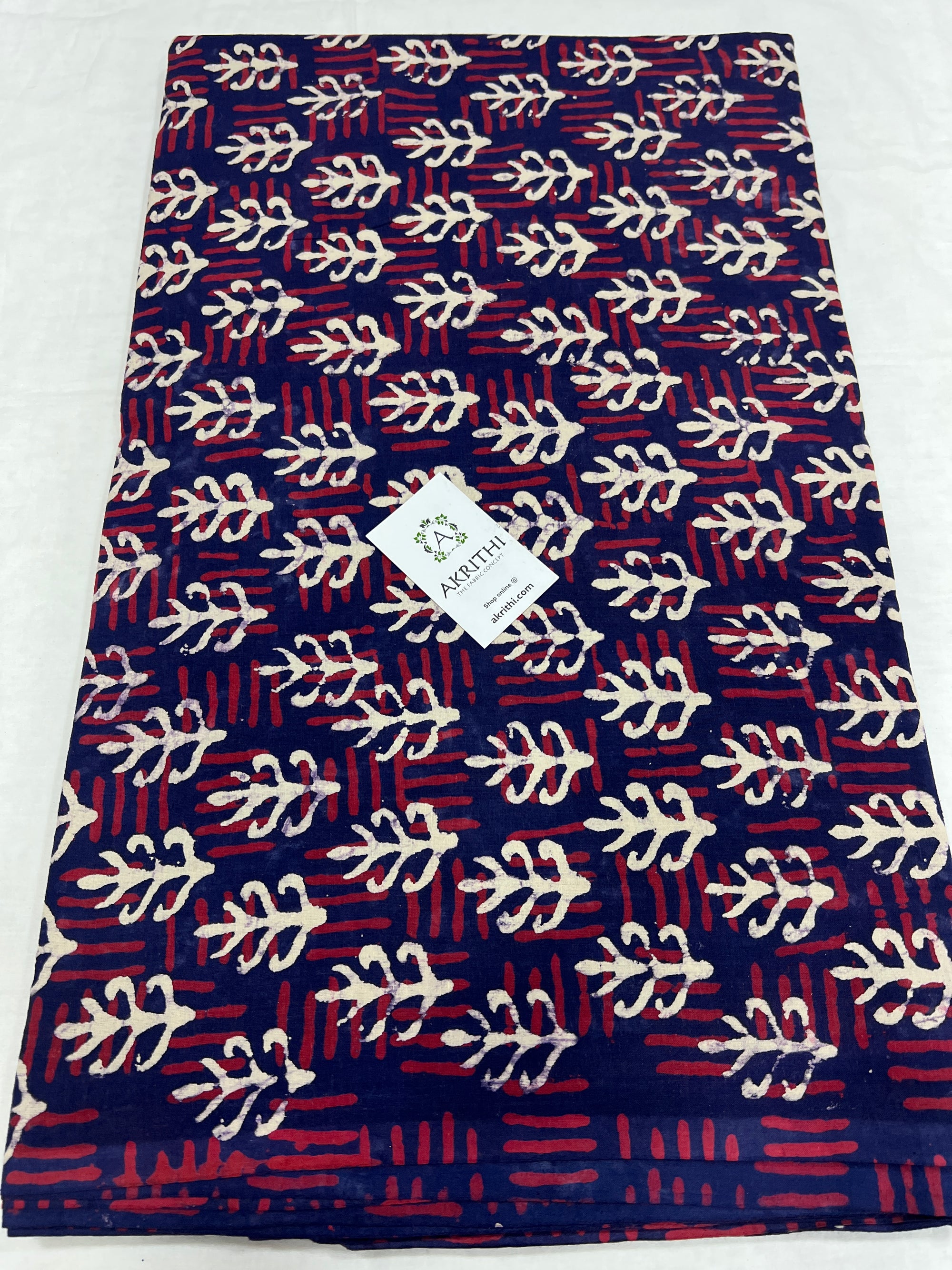 Dabu Printed pure cotton fabric