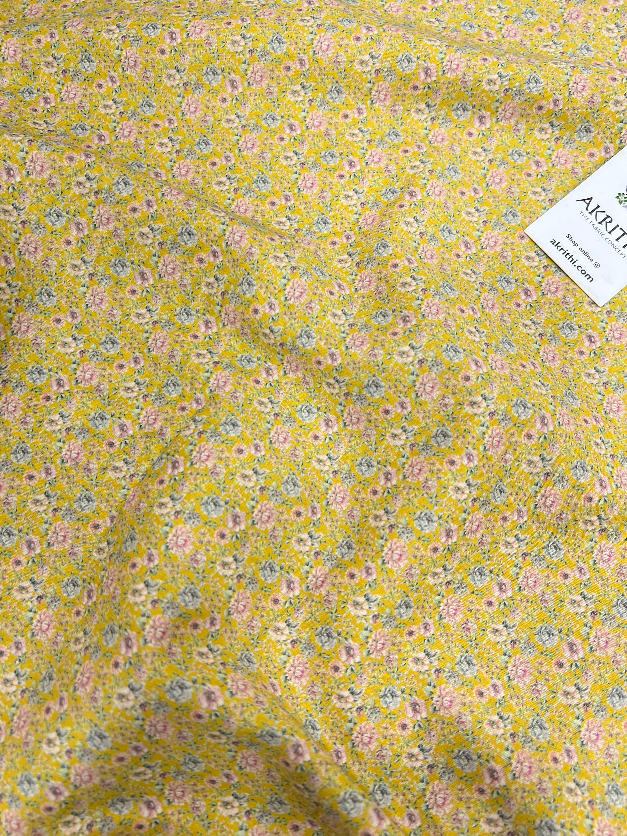 Digital Printed pure cotton fabric