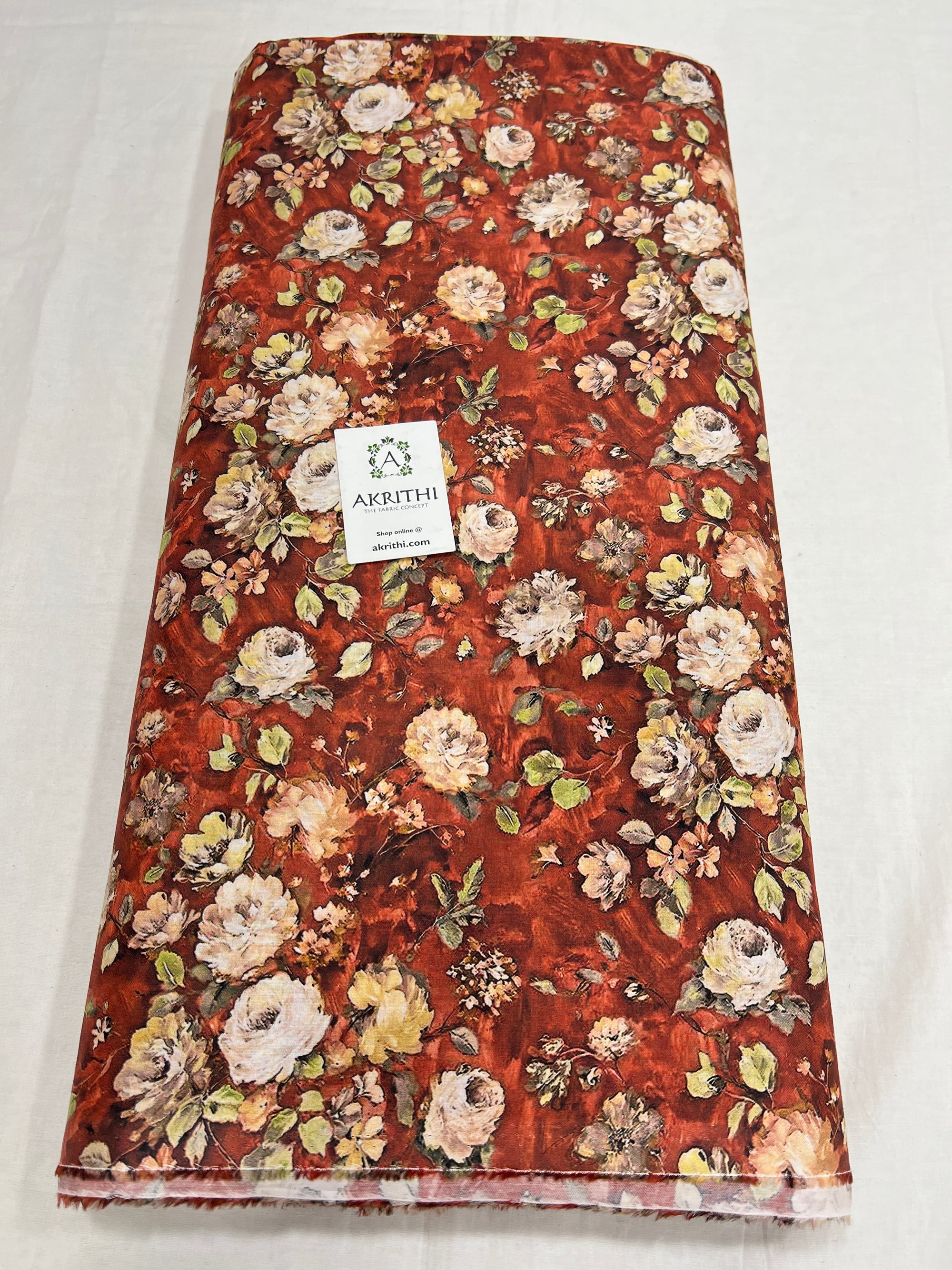 Digital Printed pure cotton fabric