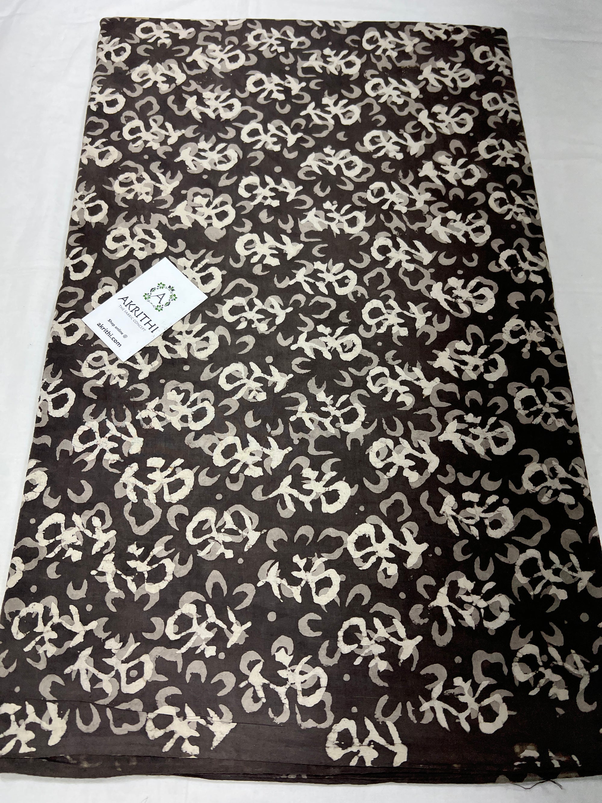Dabu Printed pure cotton fabric