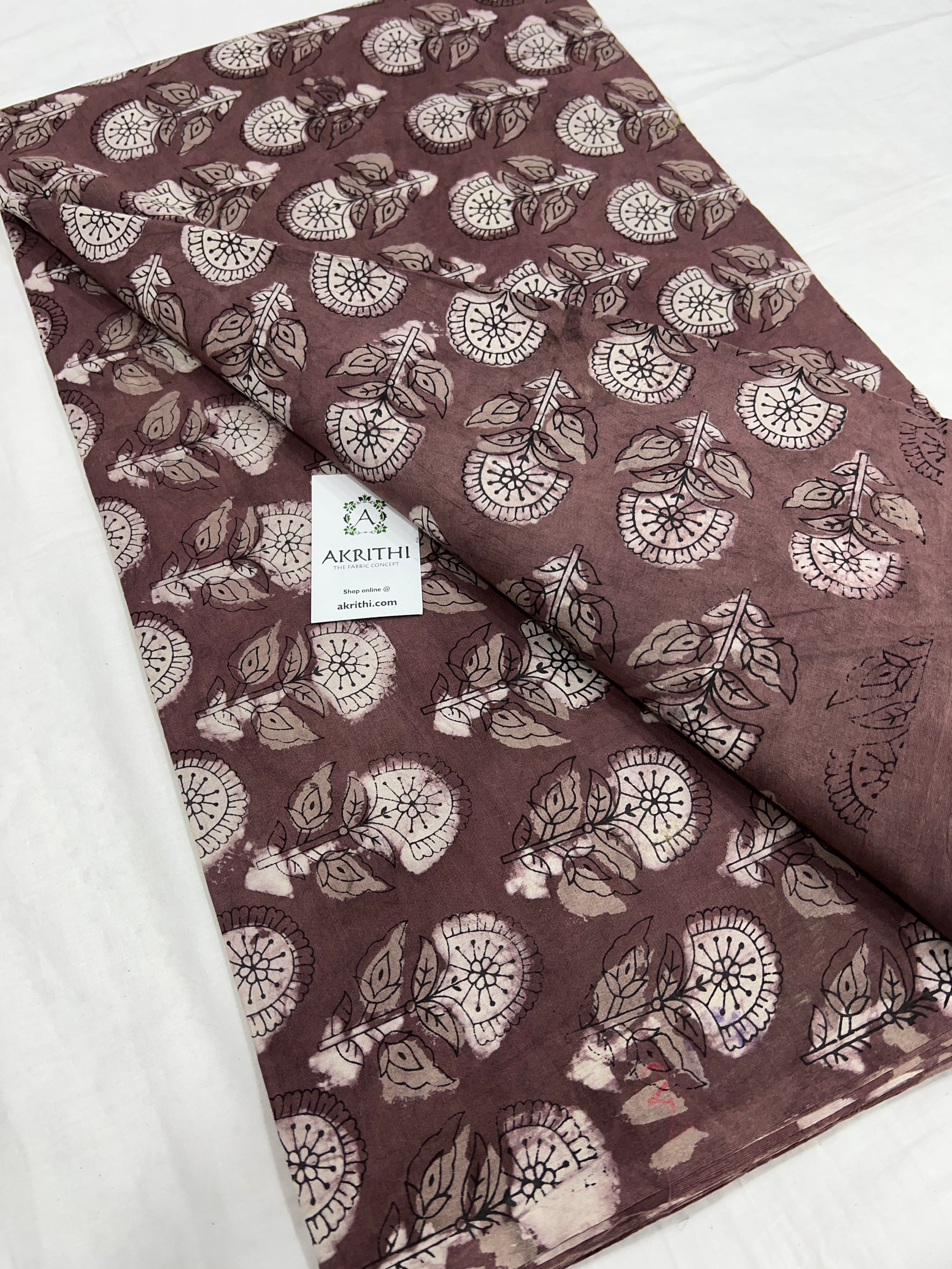 Dabu Printed pure cotton fabric