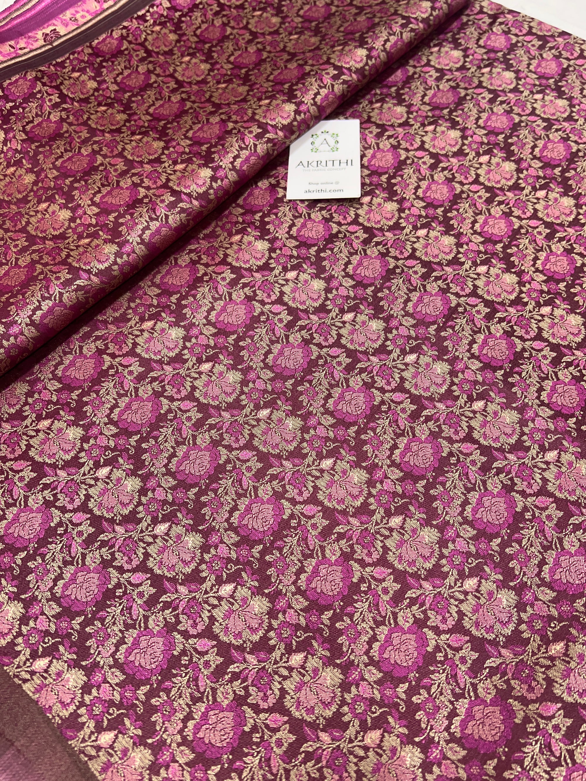 Banarasi brocade fabric