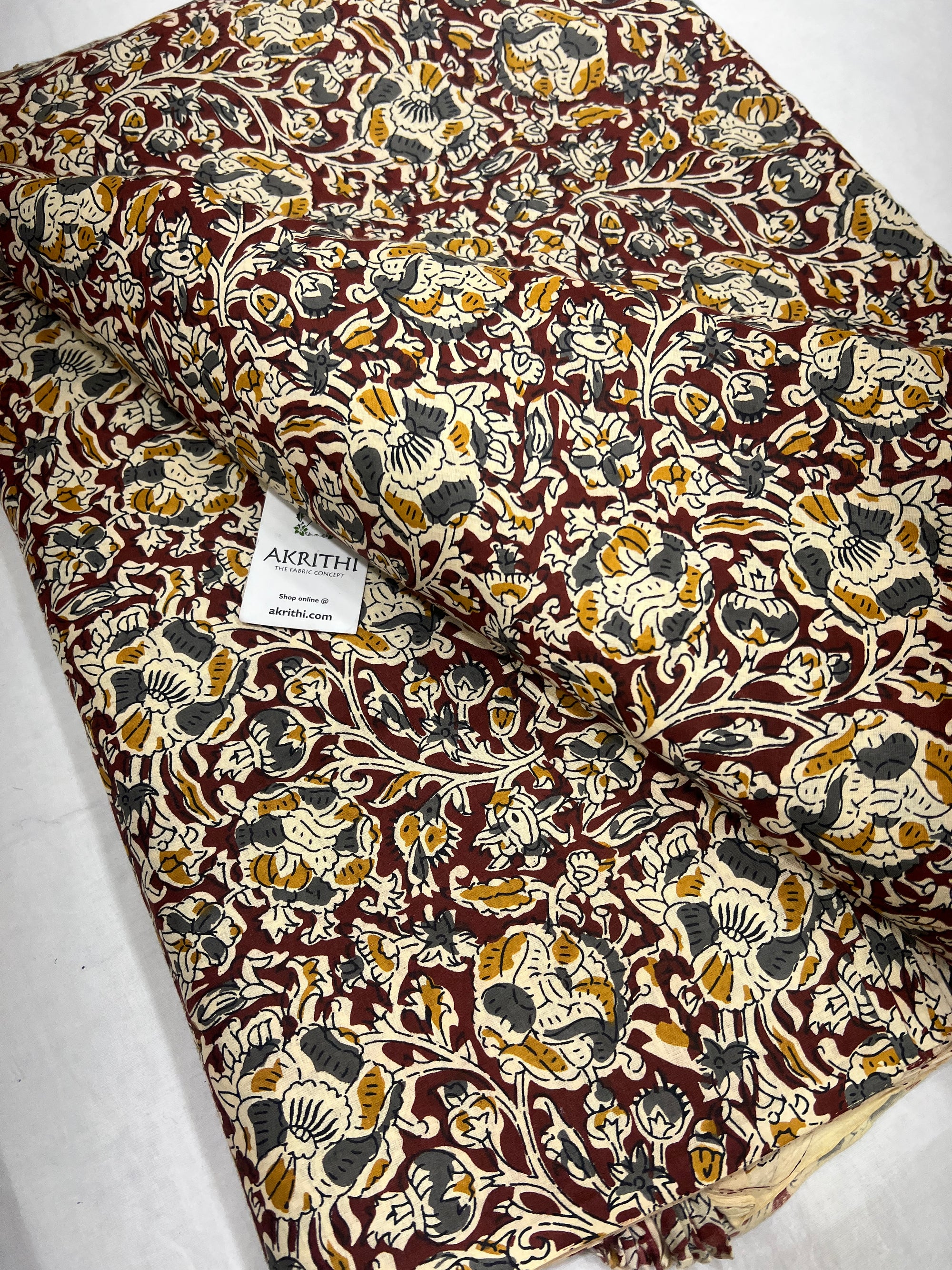 Printed pure cotton fabric