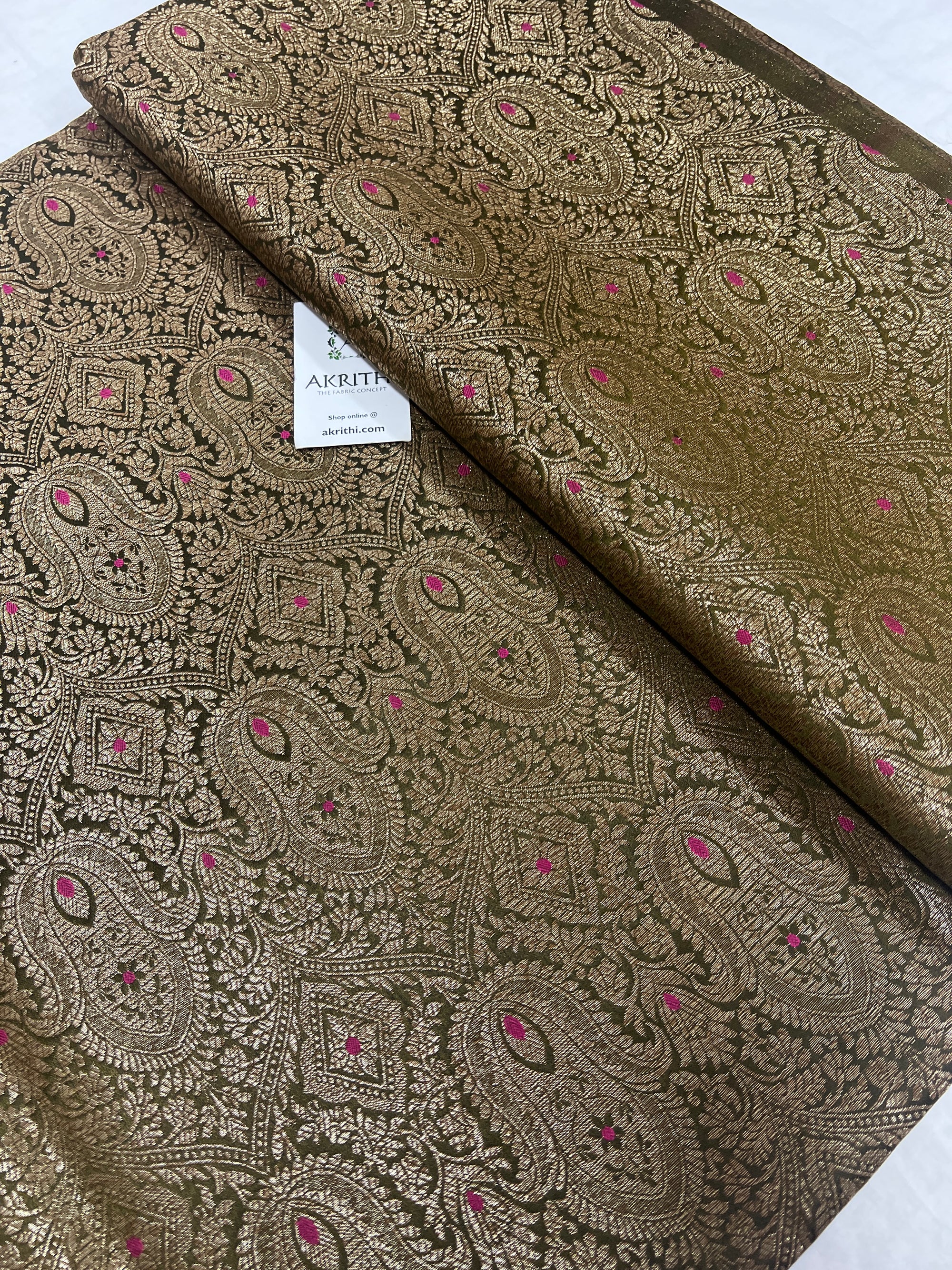 Banarasi brocade fabric