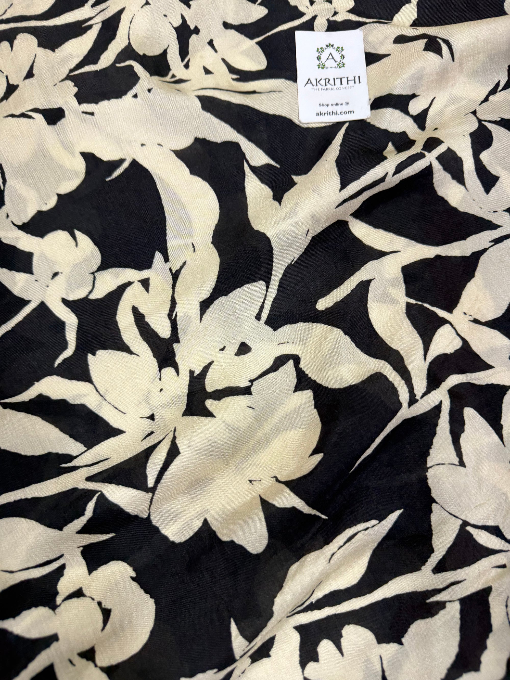 Printed pure muslin fabric 40 CM CUT
