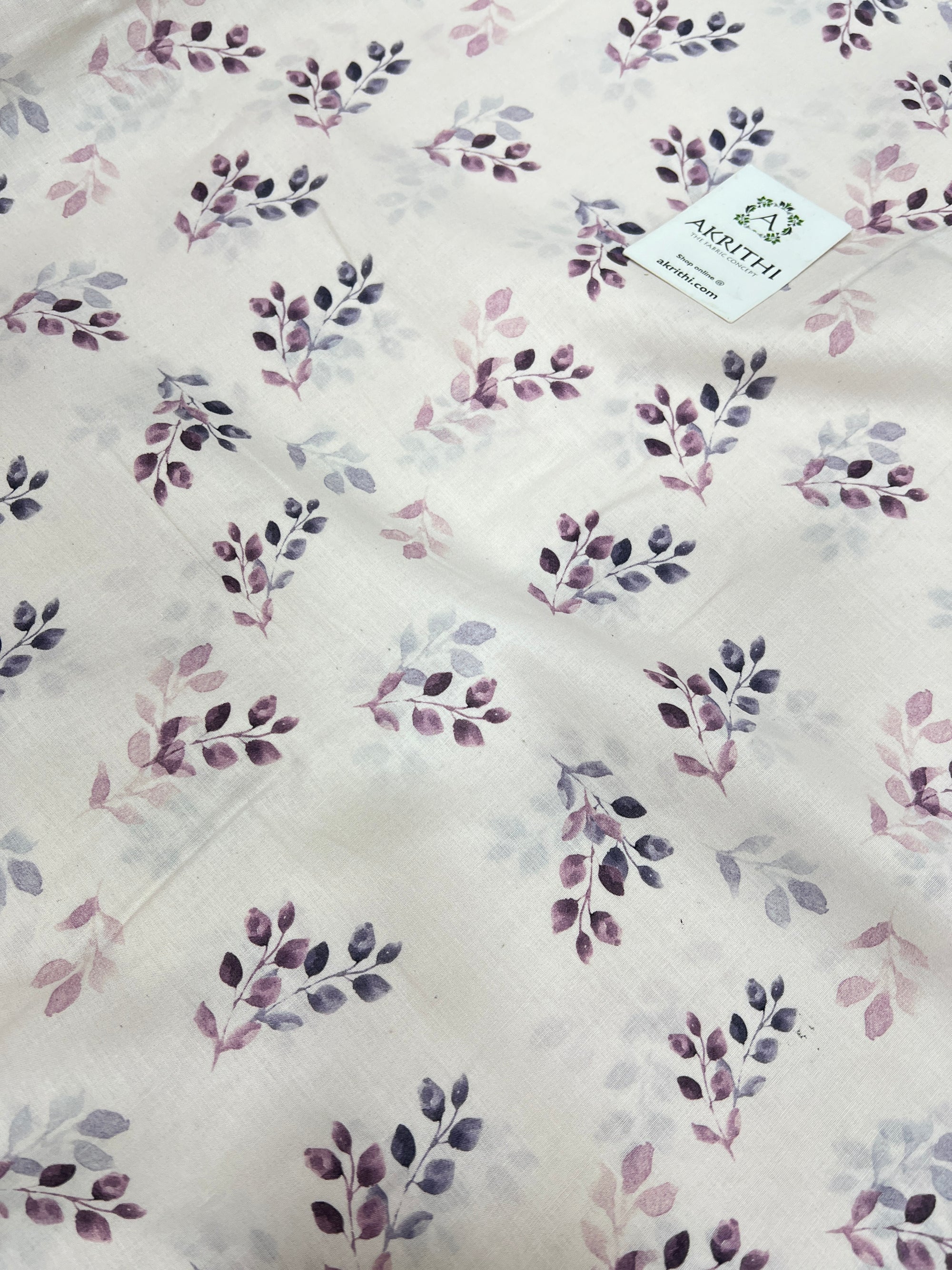 Digital Printed pure cotton fabric