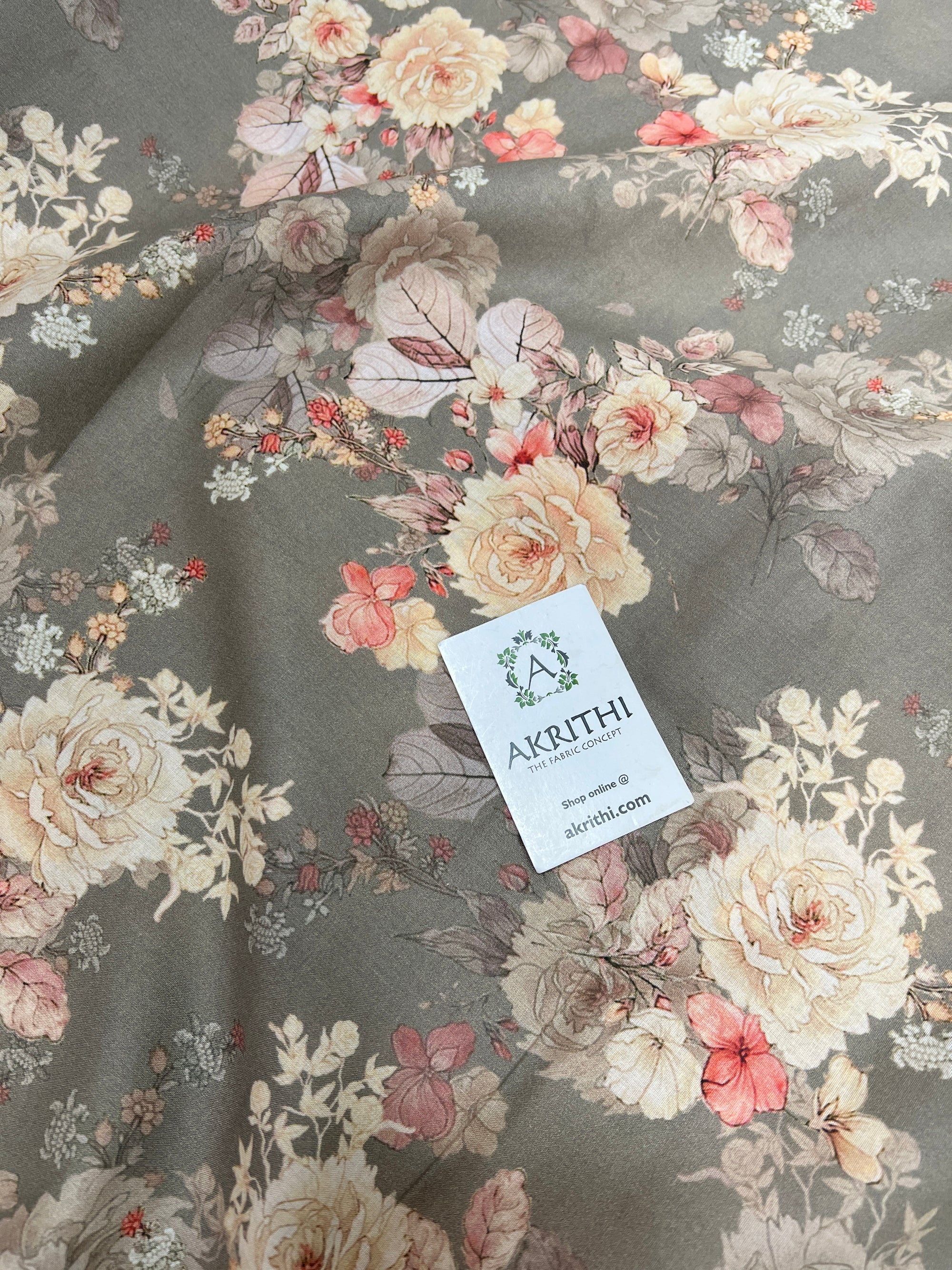 Digital Printed pure cotton fabric
