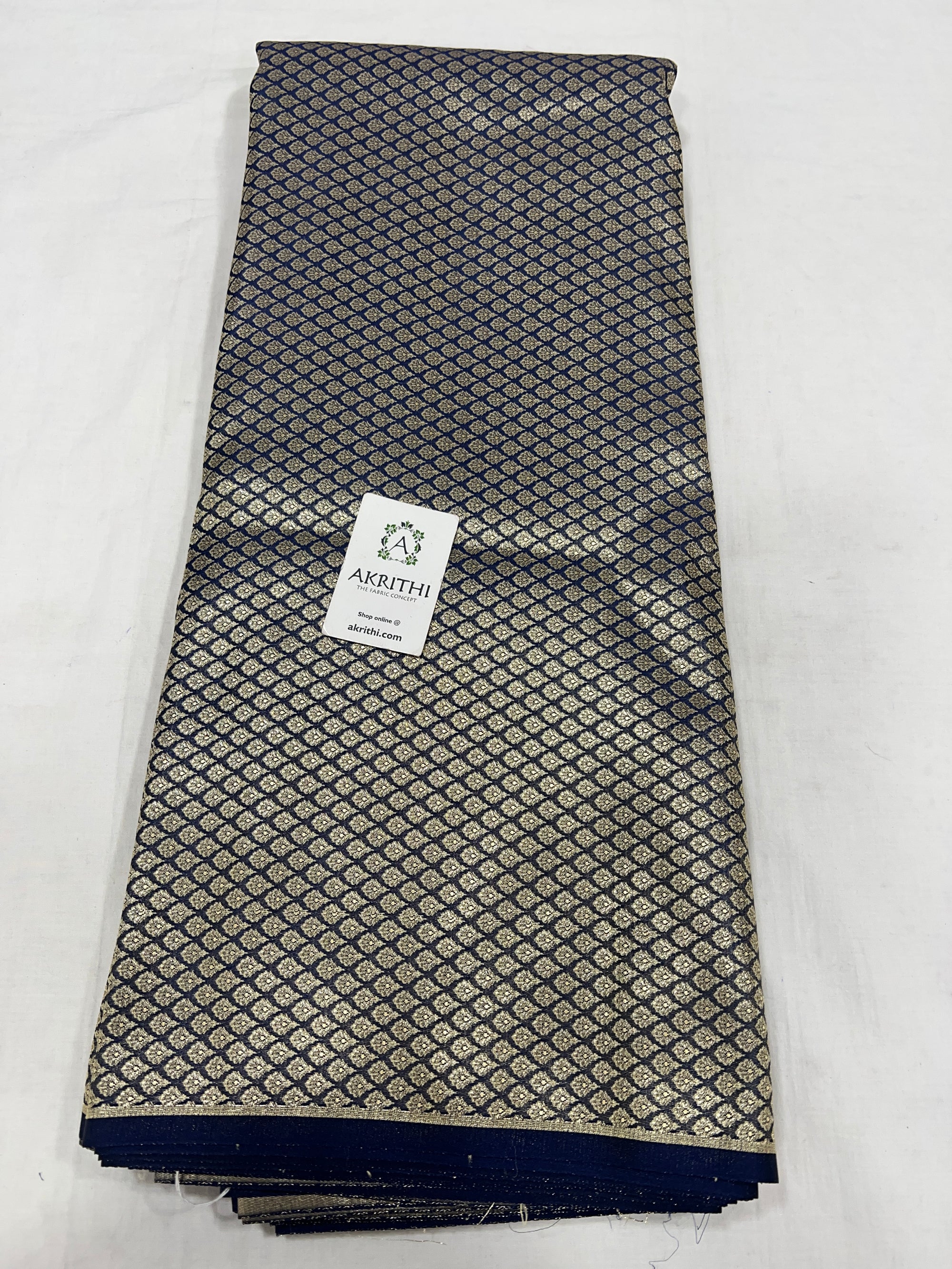Pure Banarasi brocade fabric
