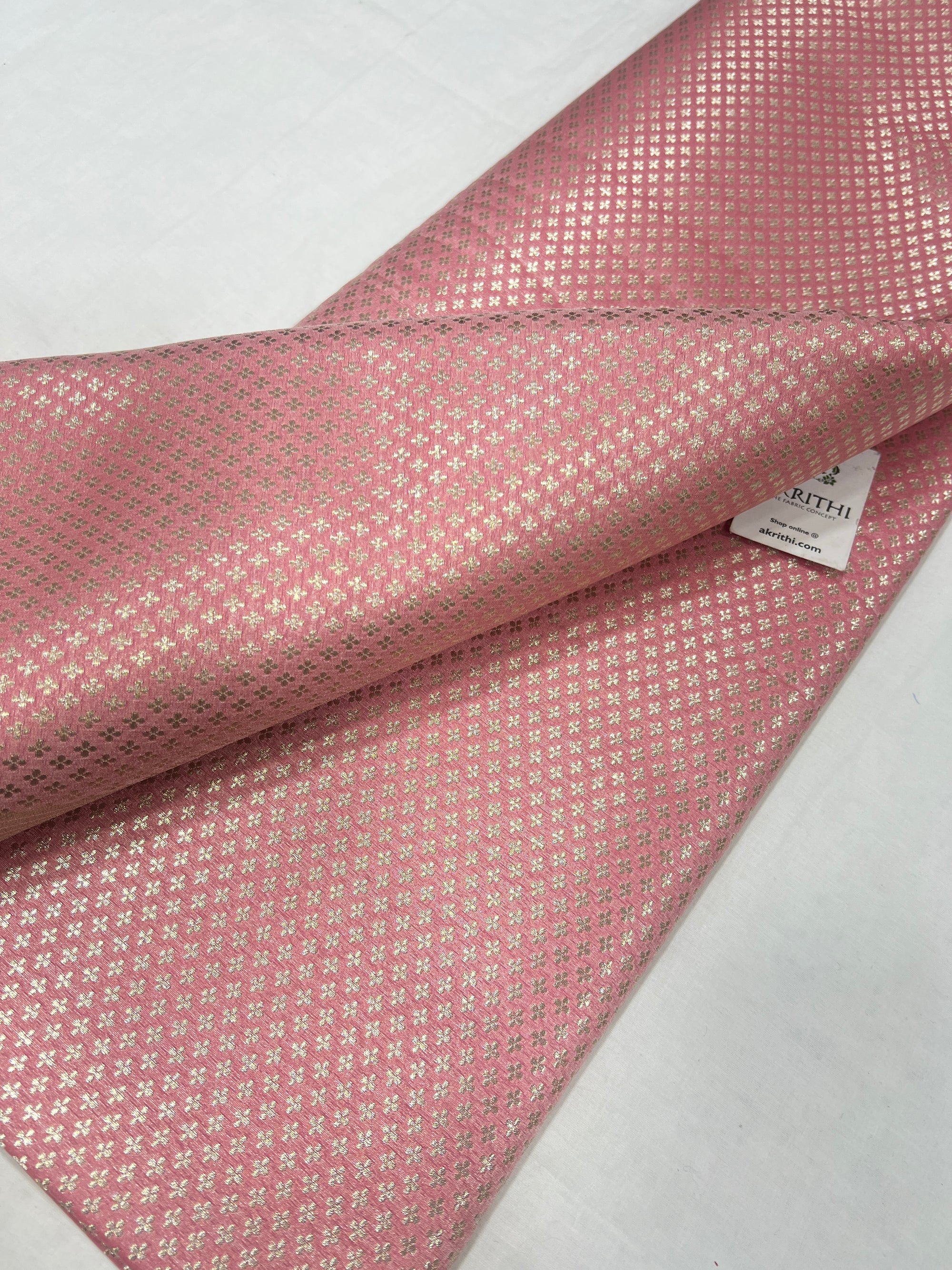 Pure Banarasi brocade fabric