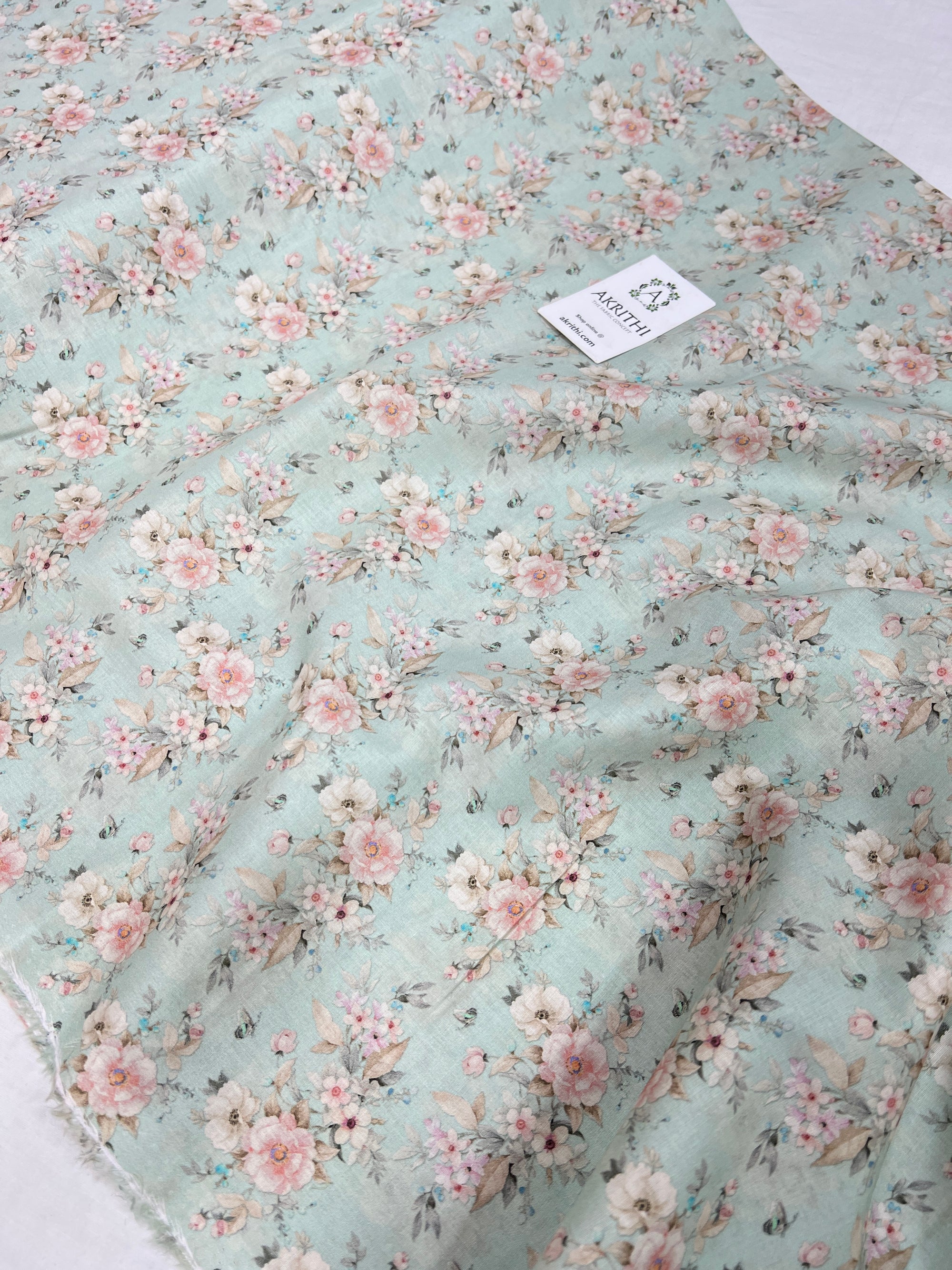 Digital Printed pure cotton fabric