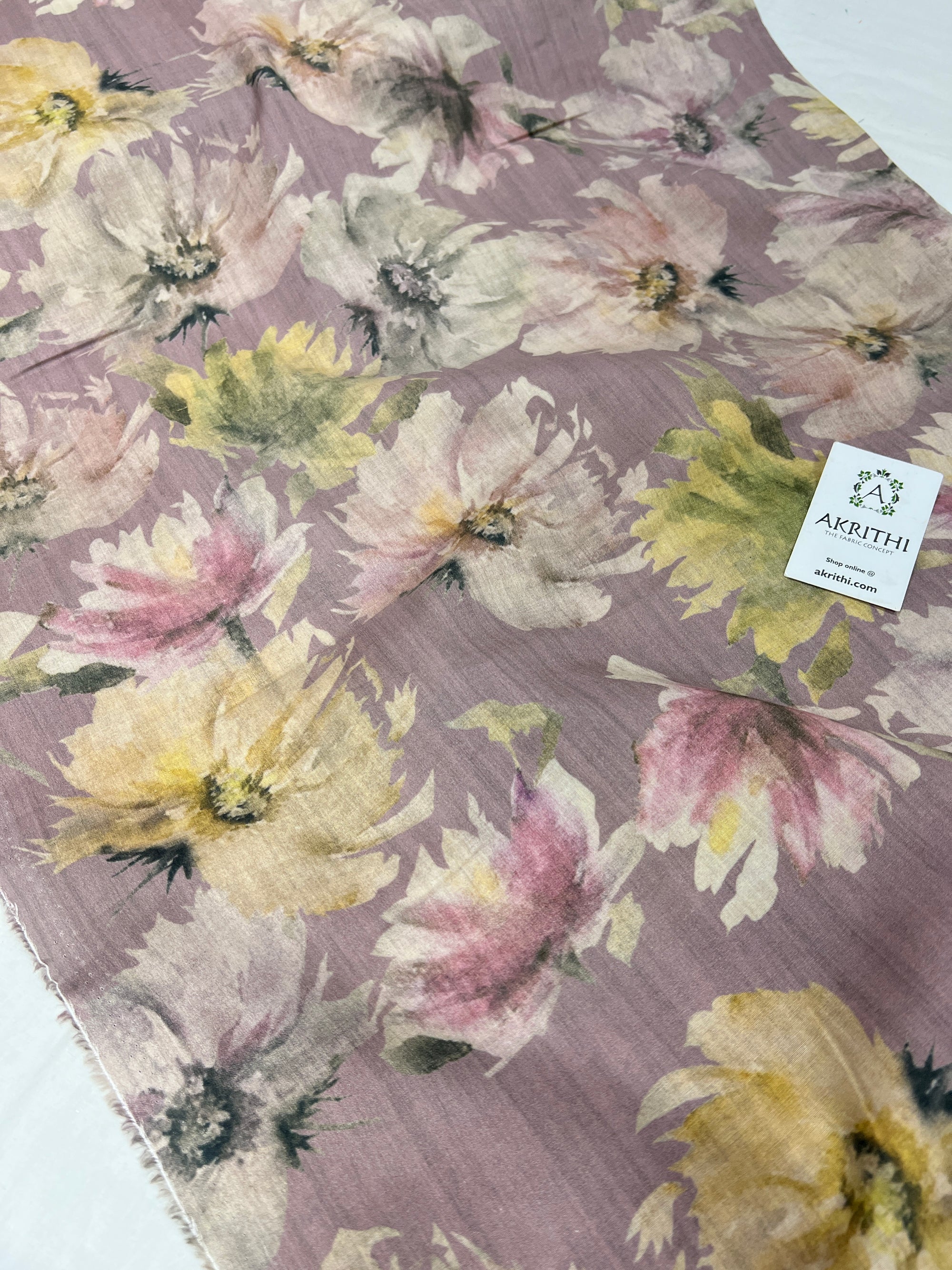 Digital Printed pure cotton fabric