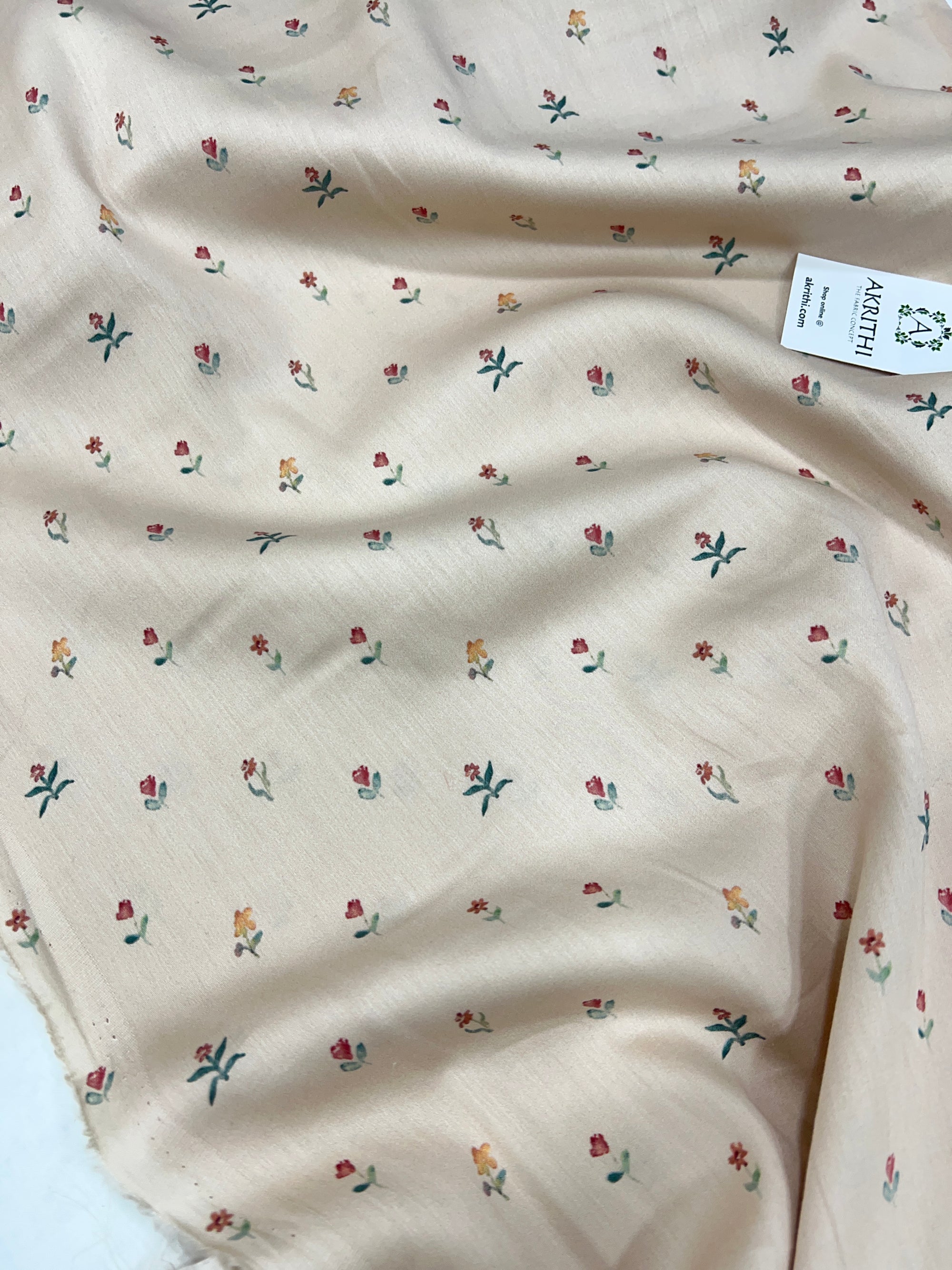 Digital Printed glazed pure cotton fabric