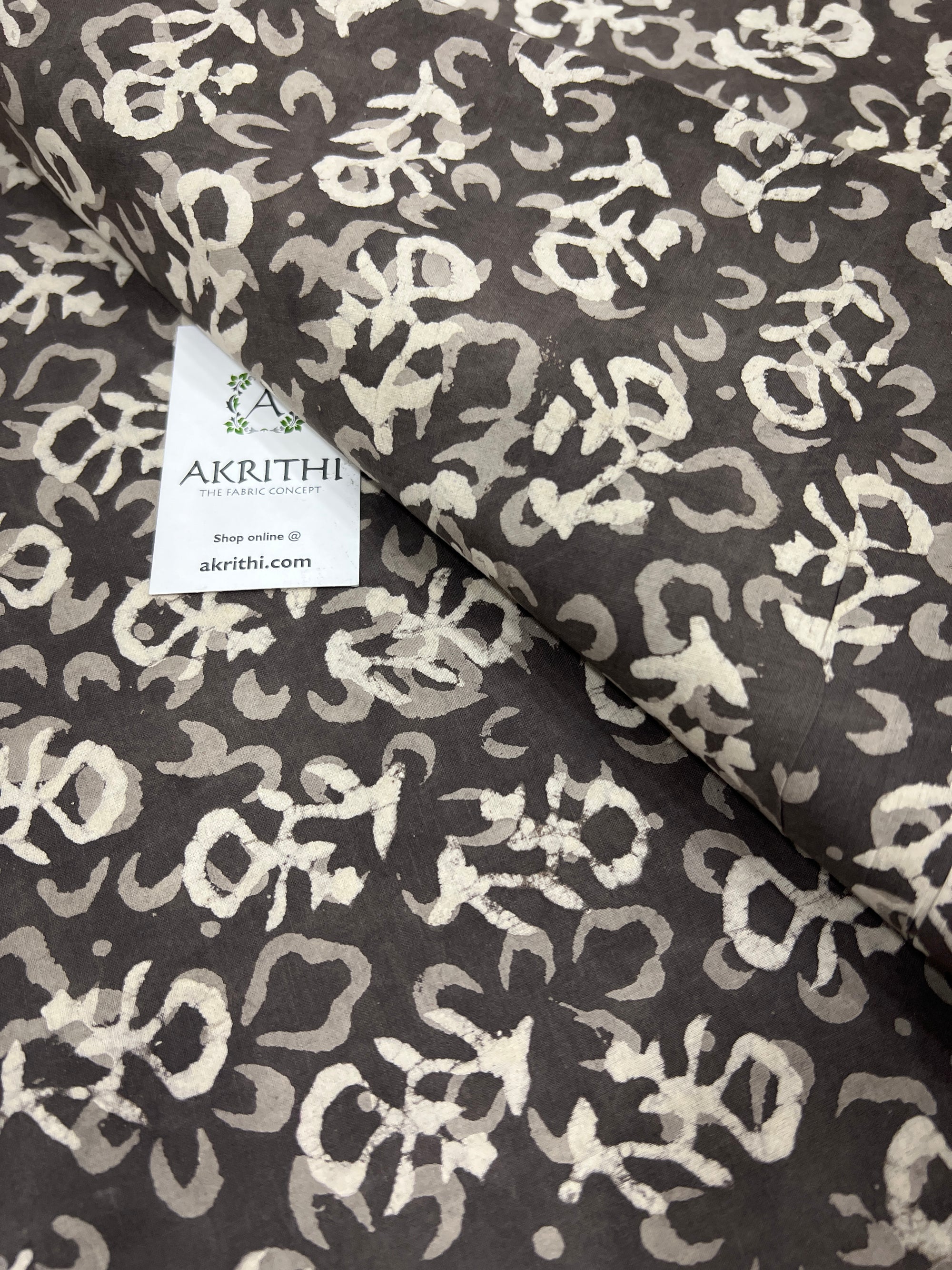 Dabu Printed pure cotton fabric