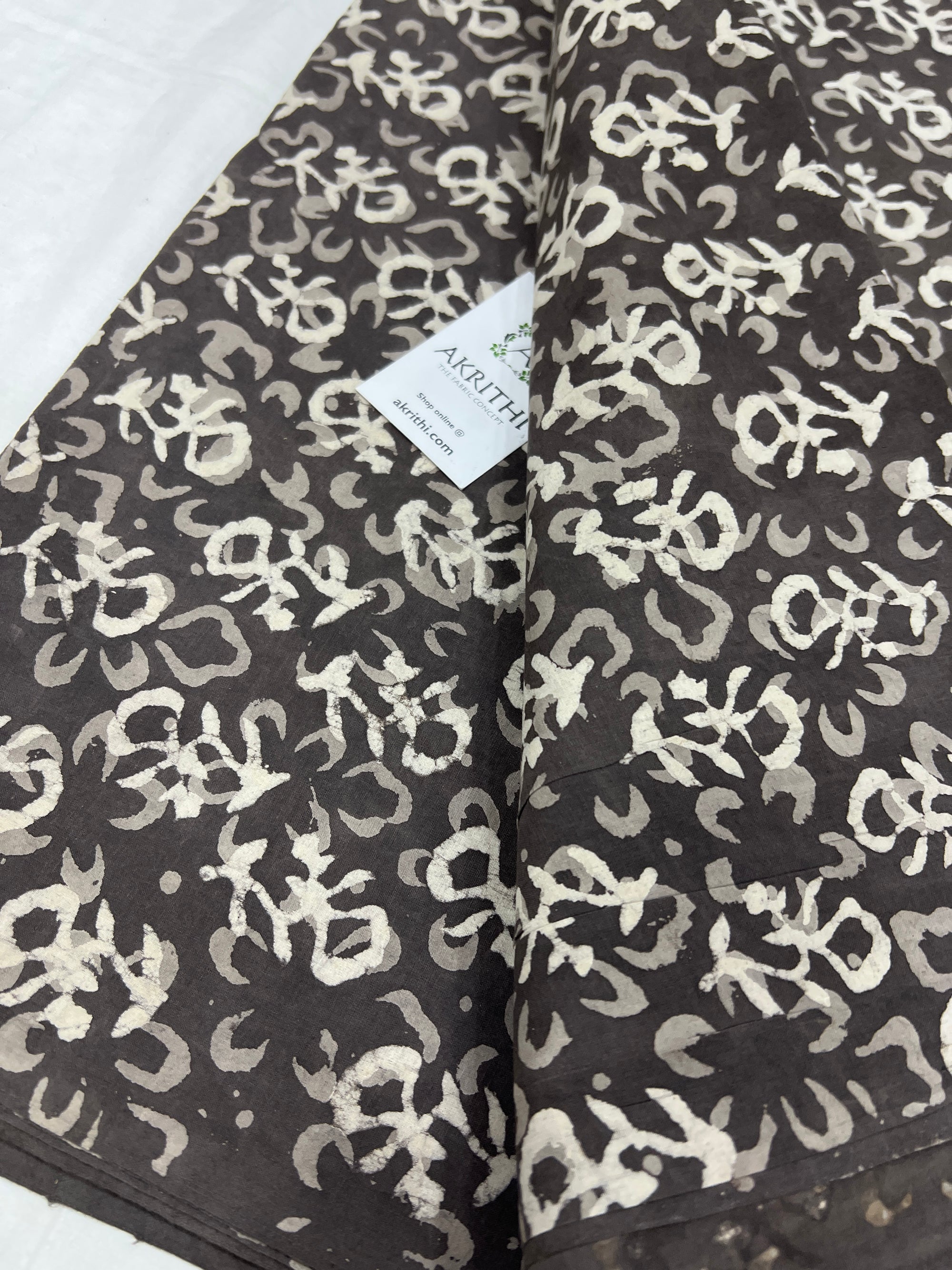 Dabu Printed pure cotton fabric