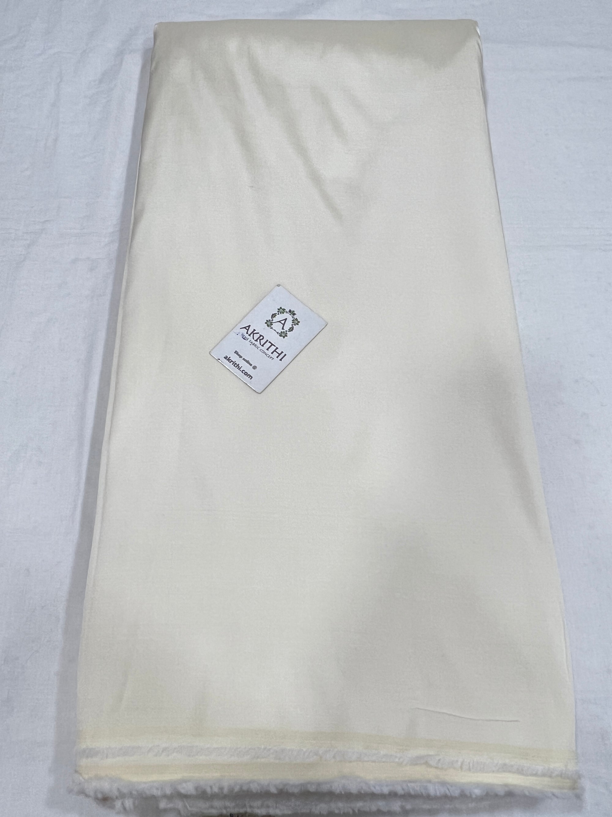 Semi malai silk fabric