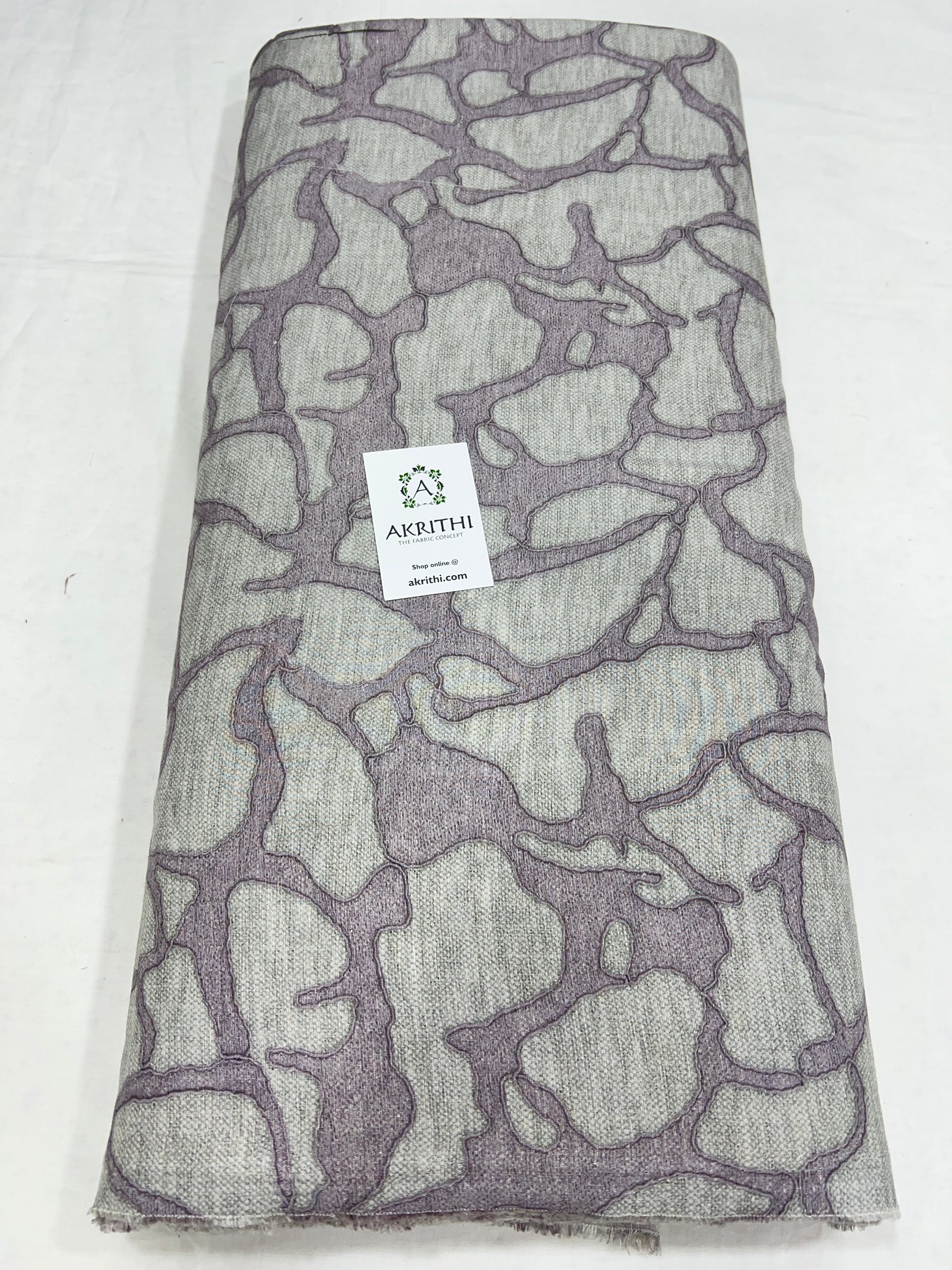 Digital Printed pure linen fabric