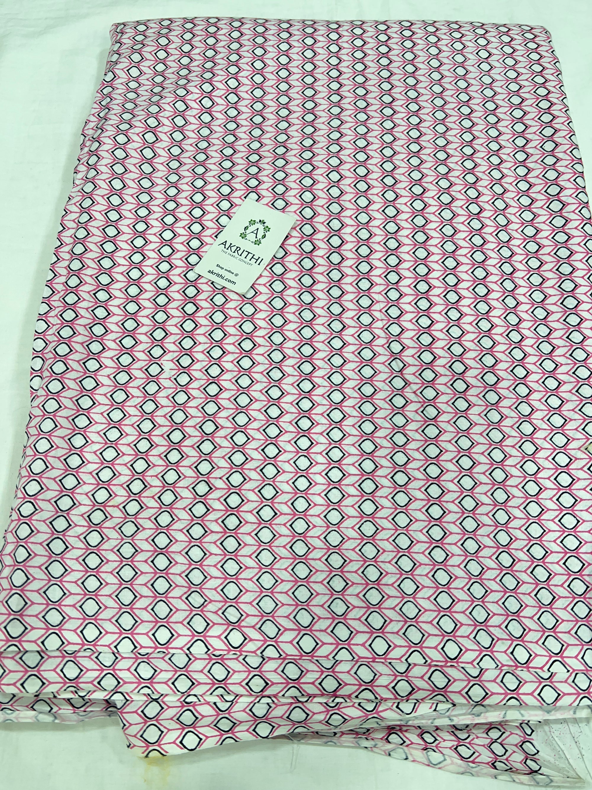 Printed pure cotton fabric