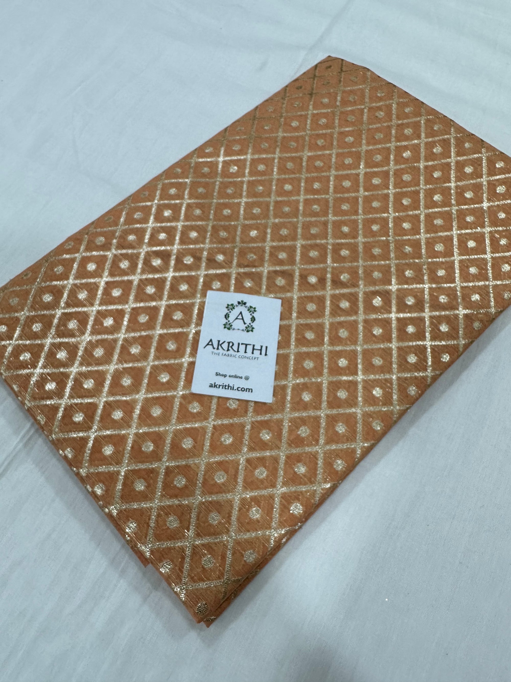 Banarasi chanderi lurex kurta fabric