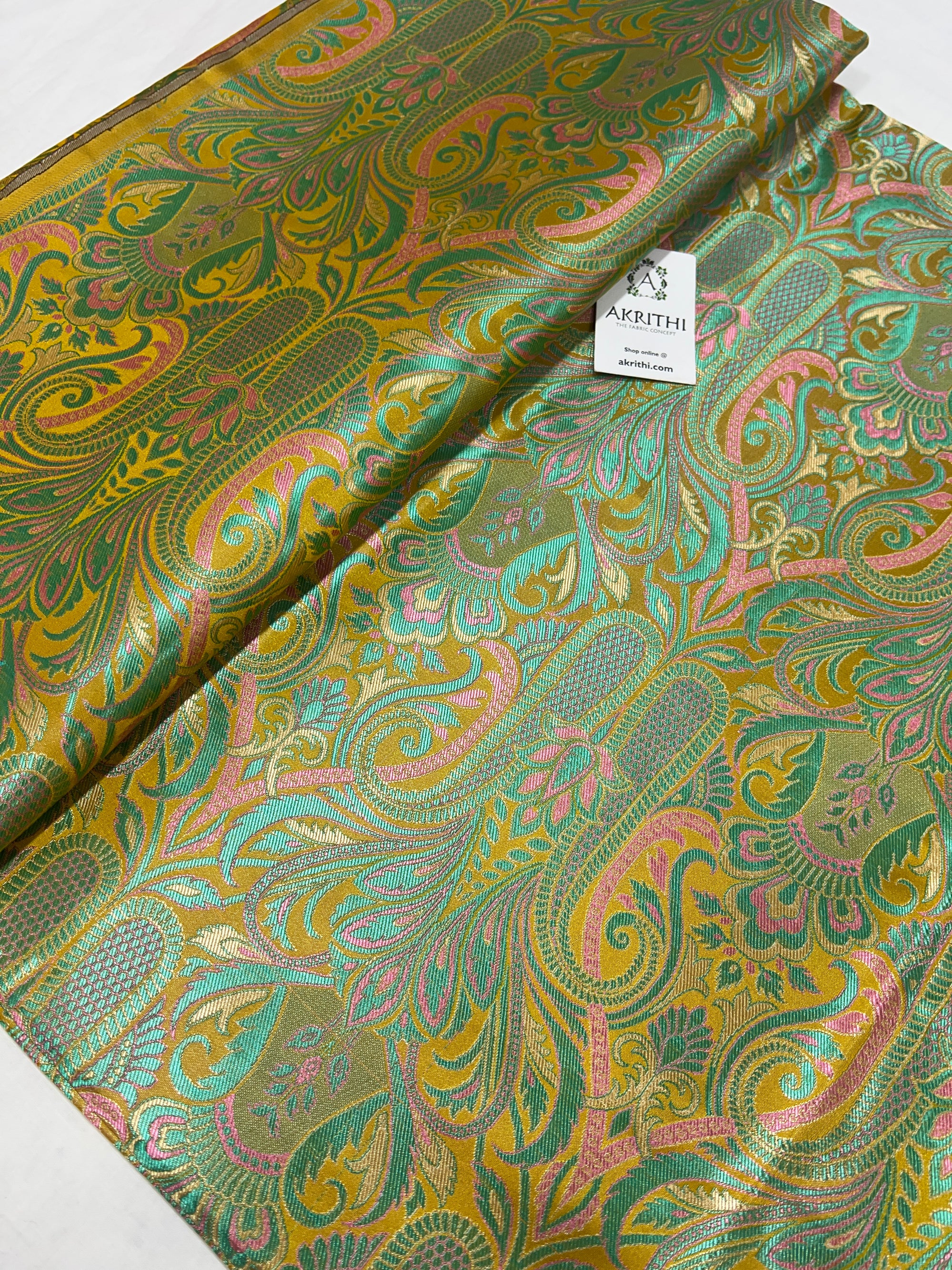 Banarasi brocade fabric