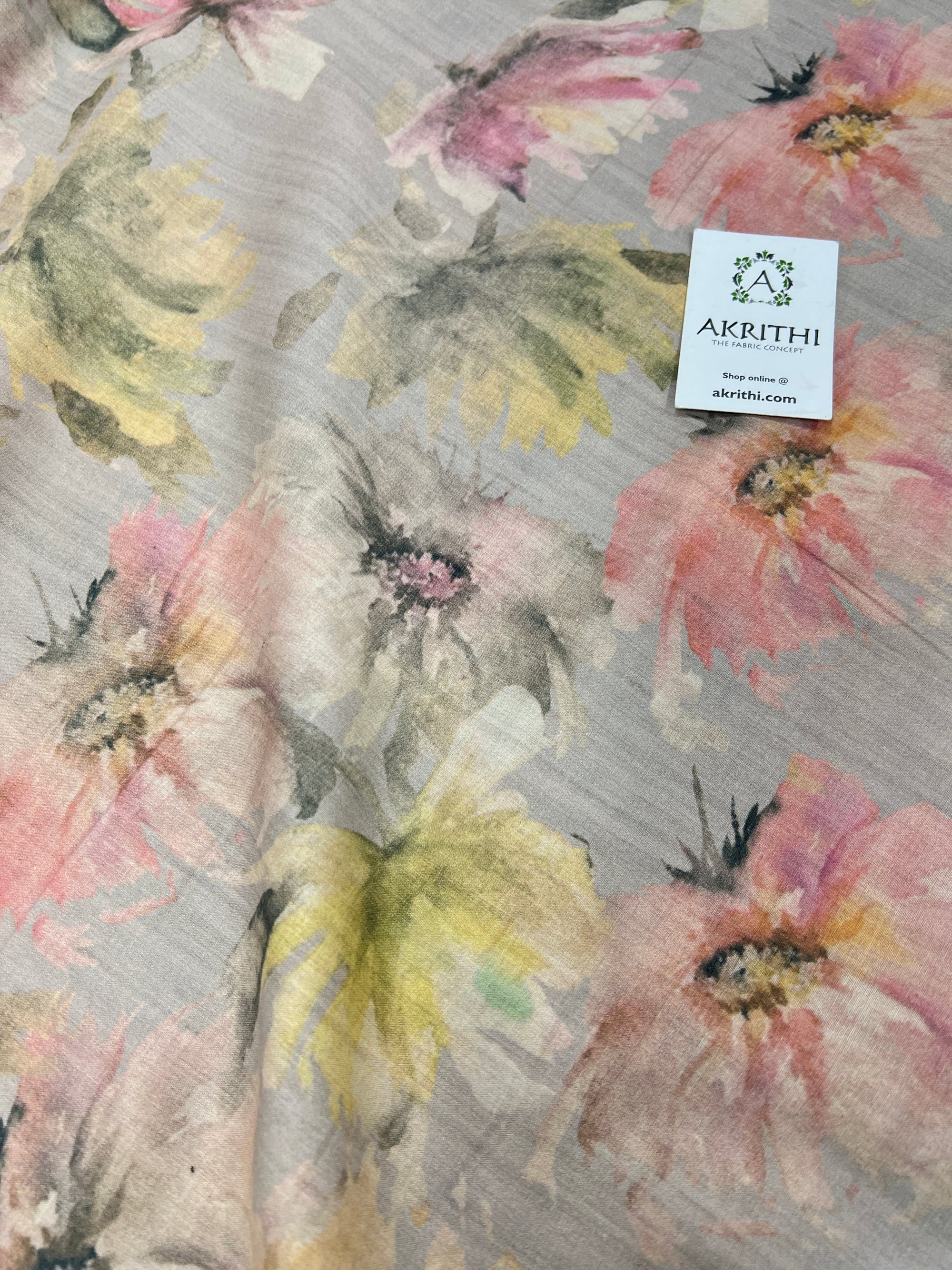 Digital Printed pure cotton fabric