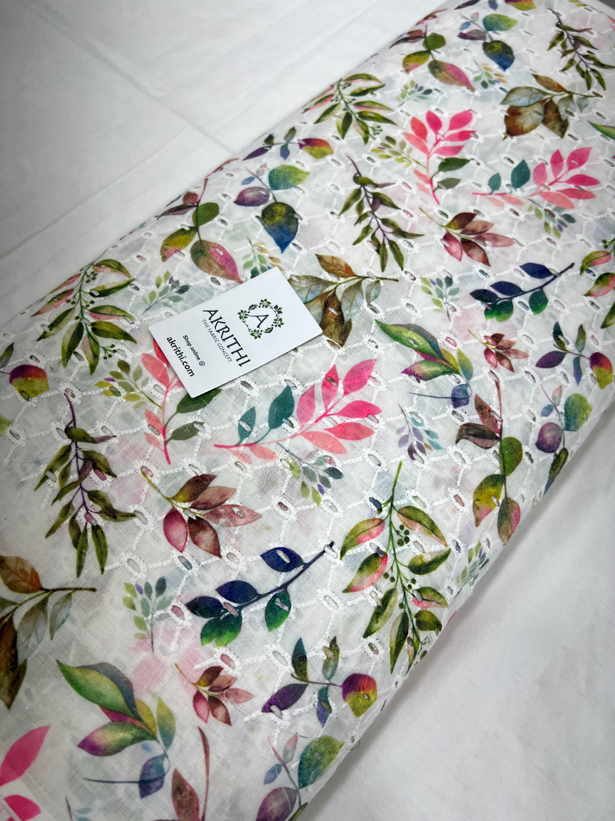 Printed Hakoba cotton fabric