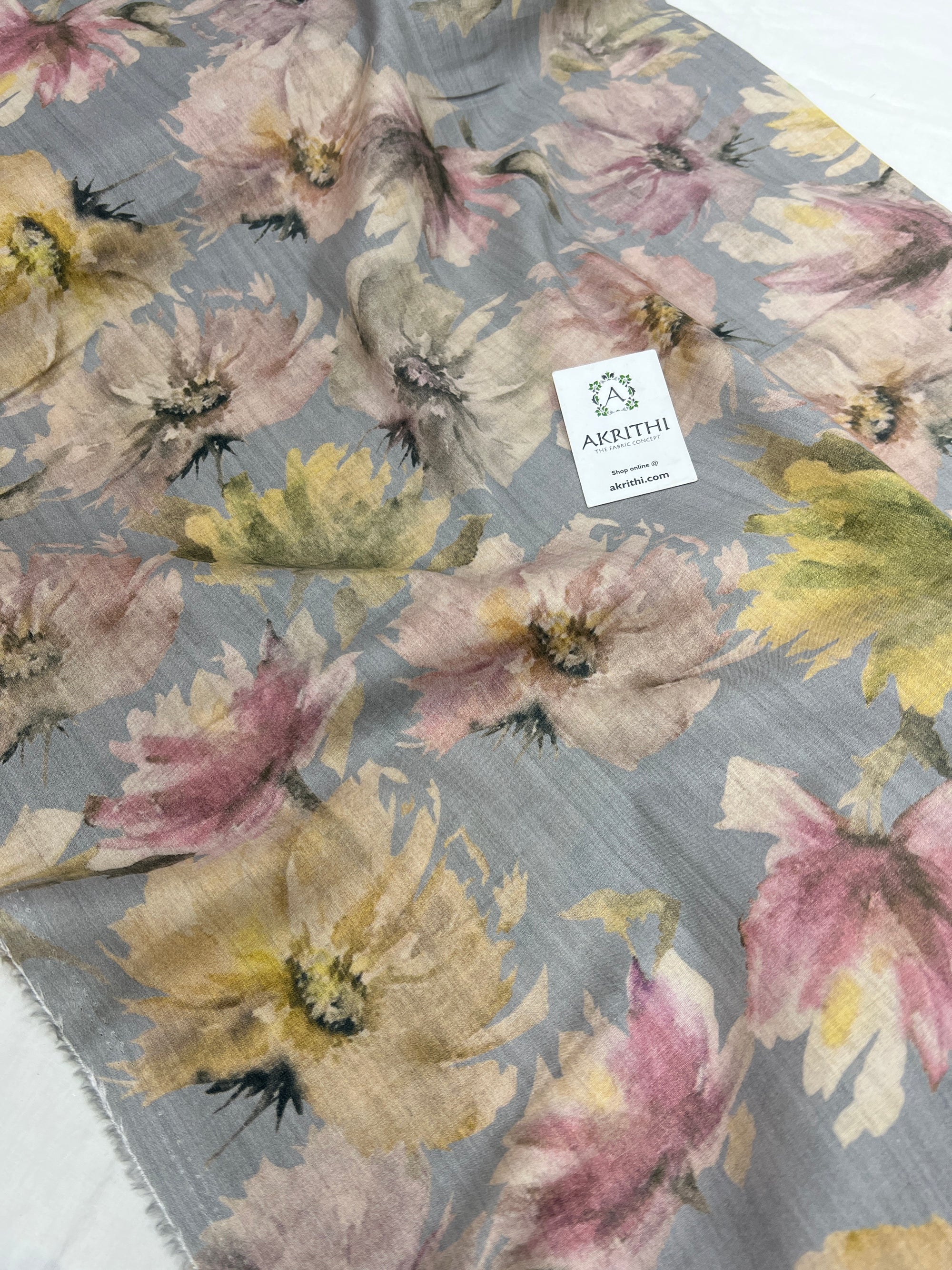 Digital Printed pure cotton fabric