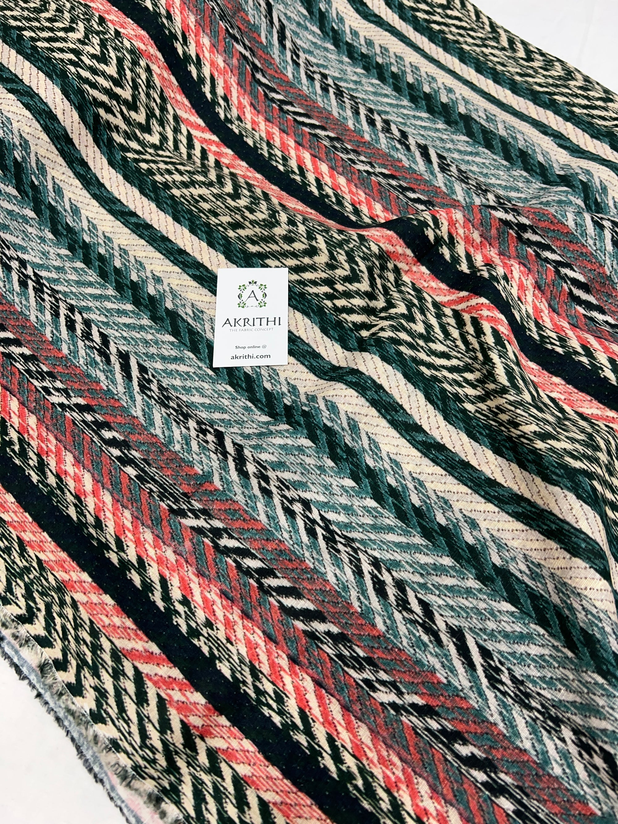 Digital Printed pure linen fabric