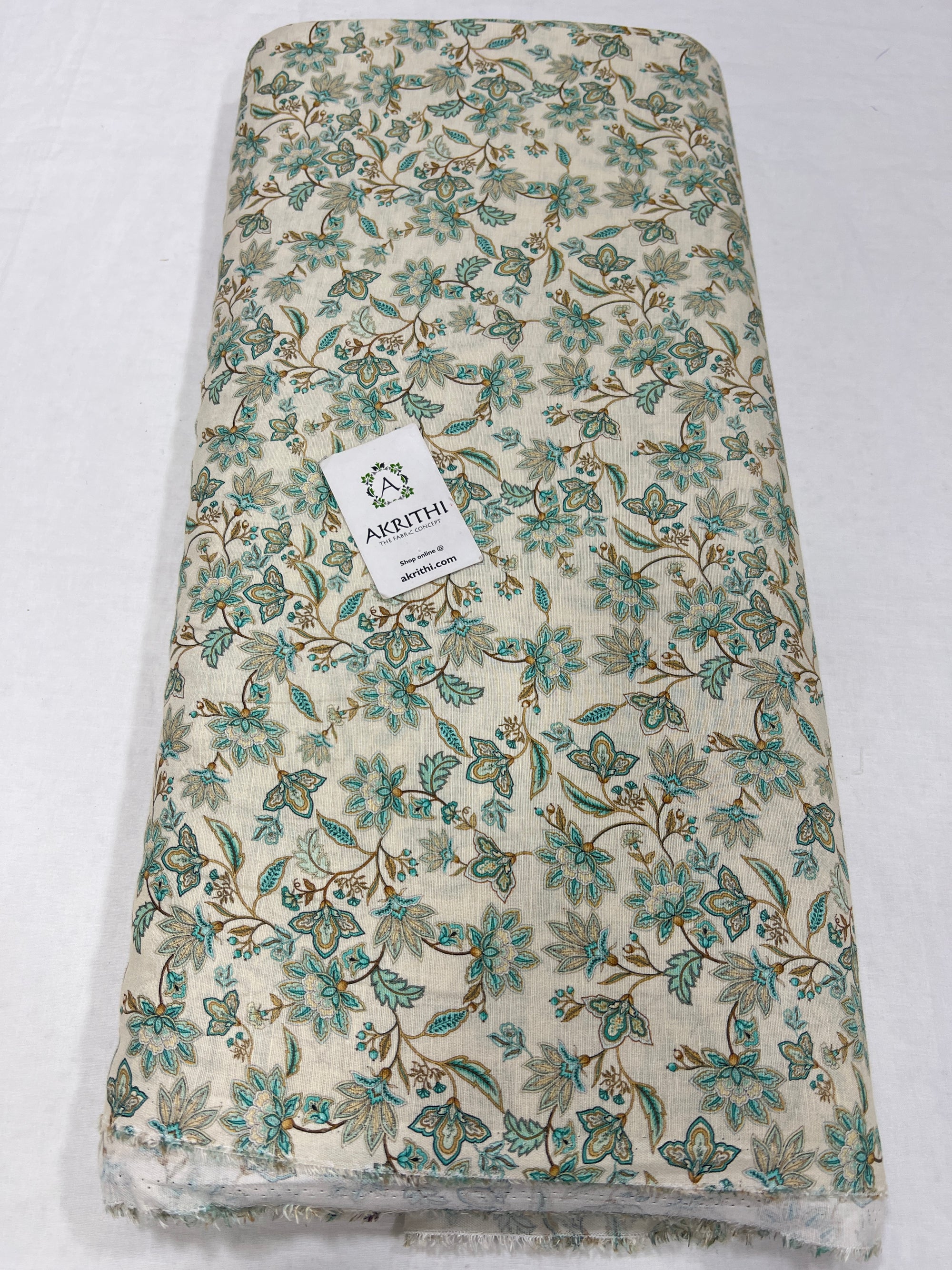 Digital Printed pure linen fabric