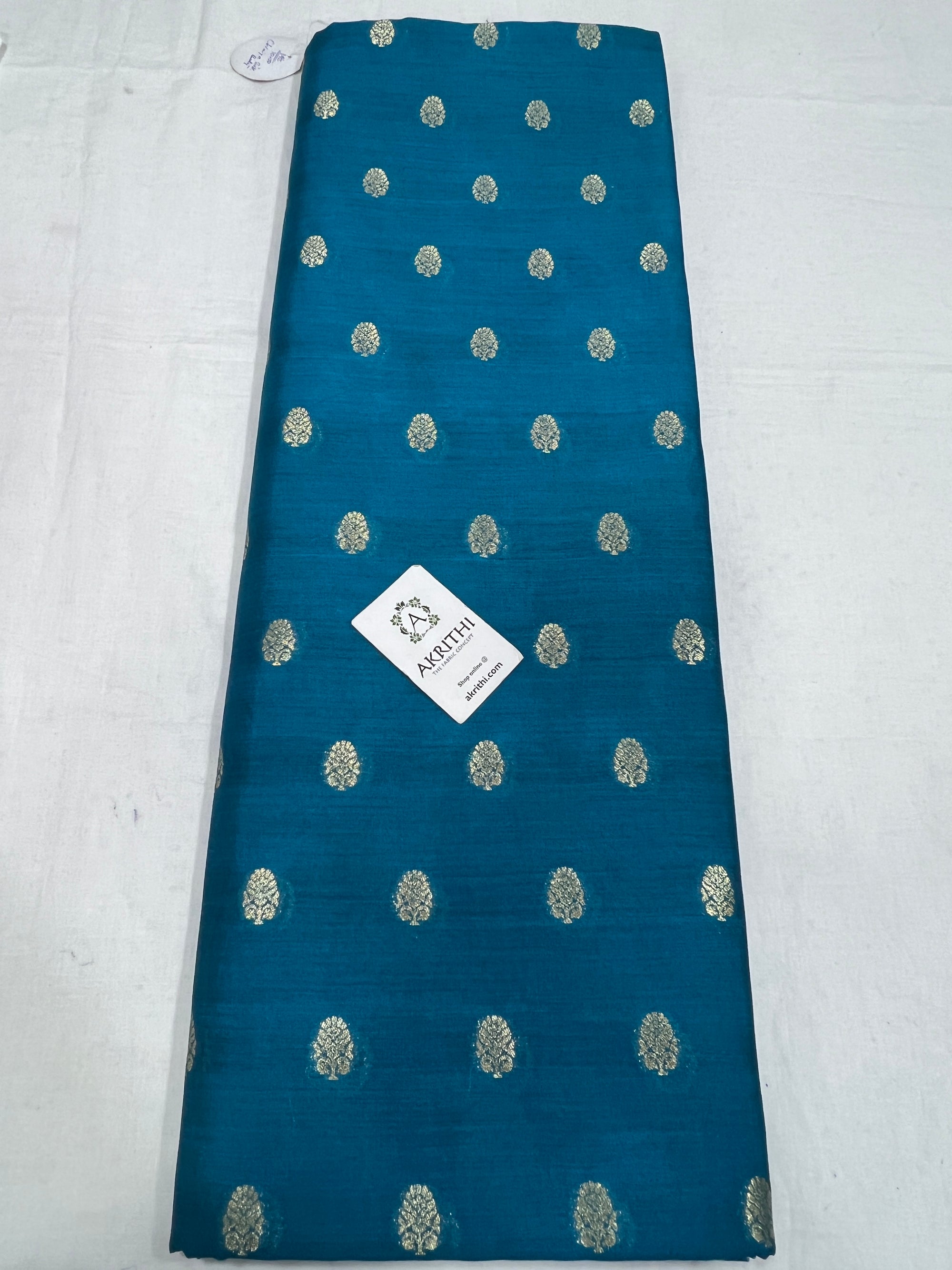Pure chiniya silk Banarasi brocade fabric