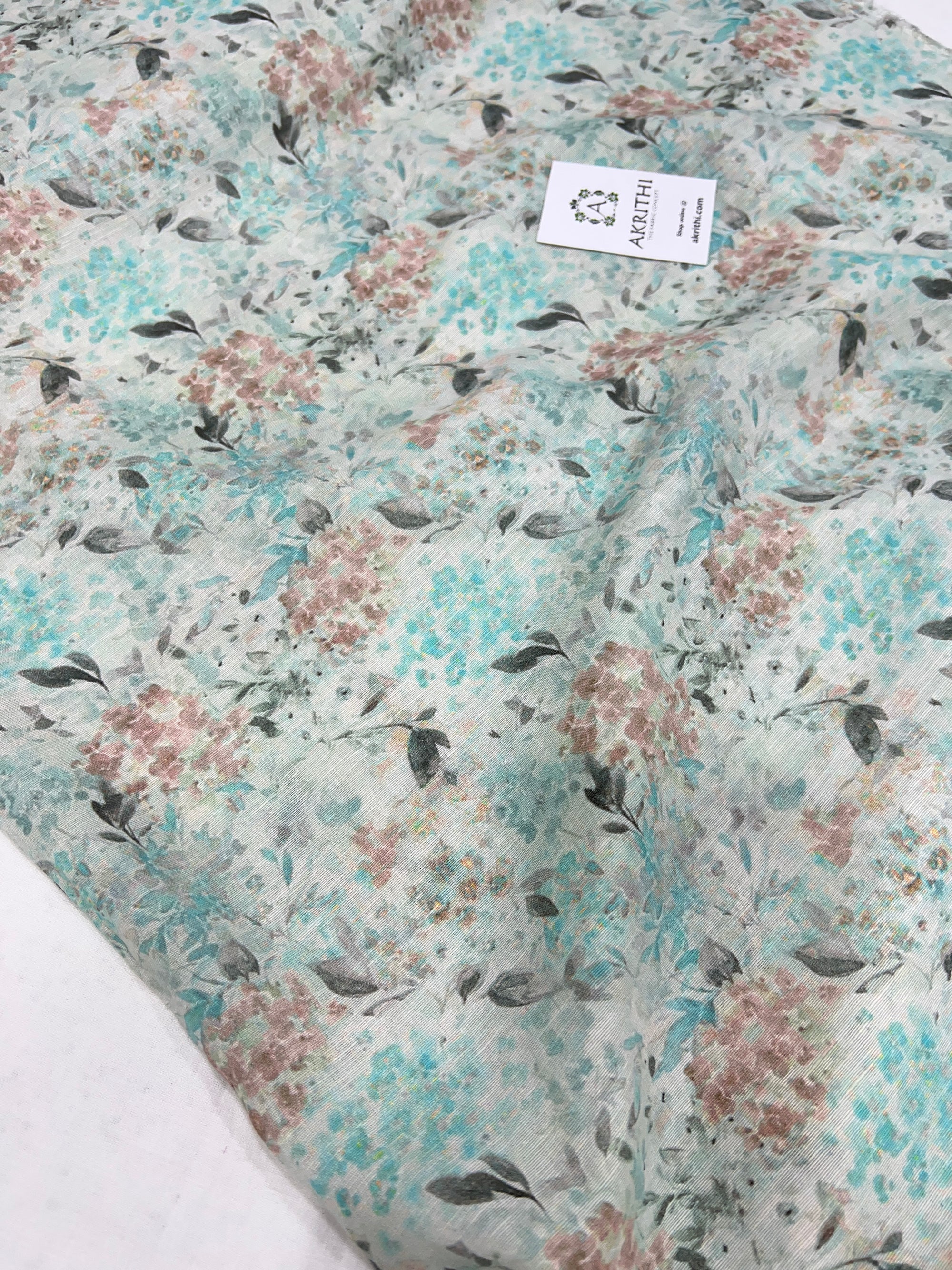 Digital Printed pure linen fabric