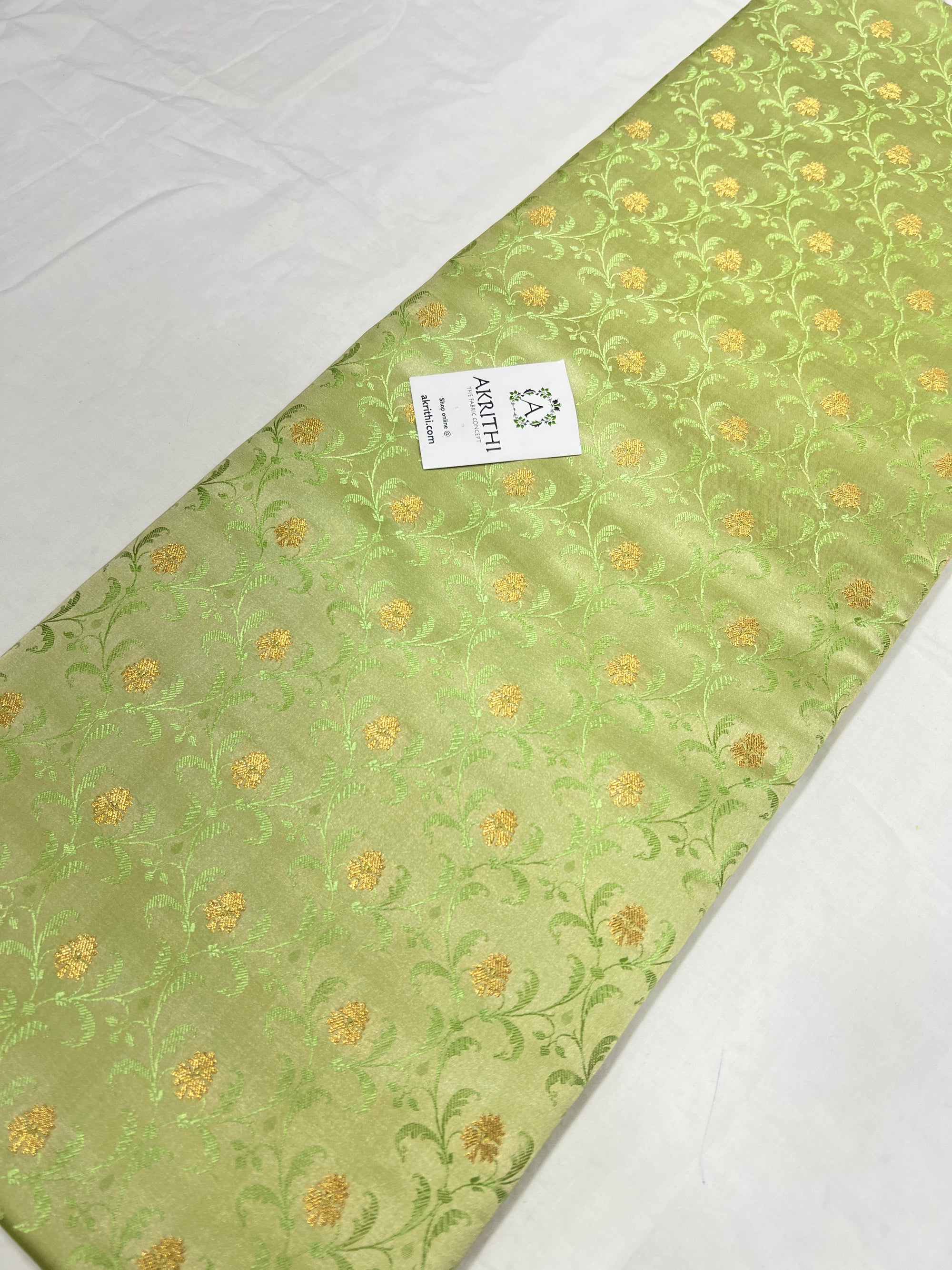 Pure Banarasi brocade fabric