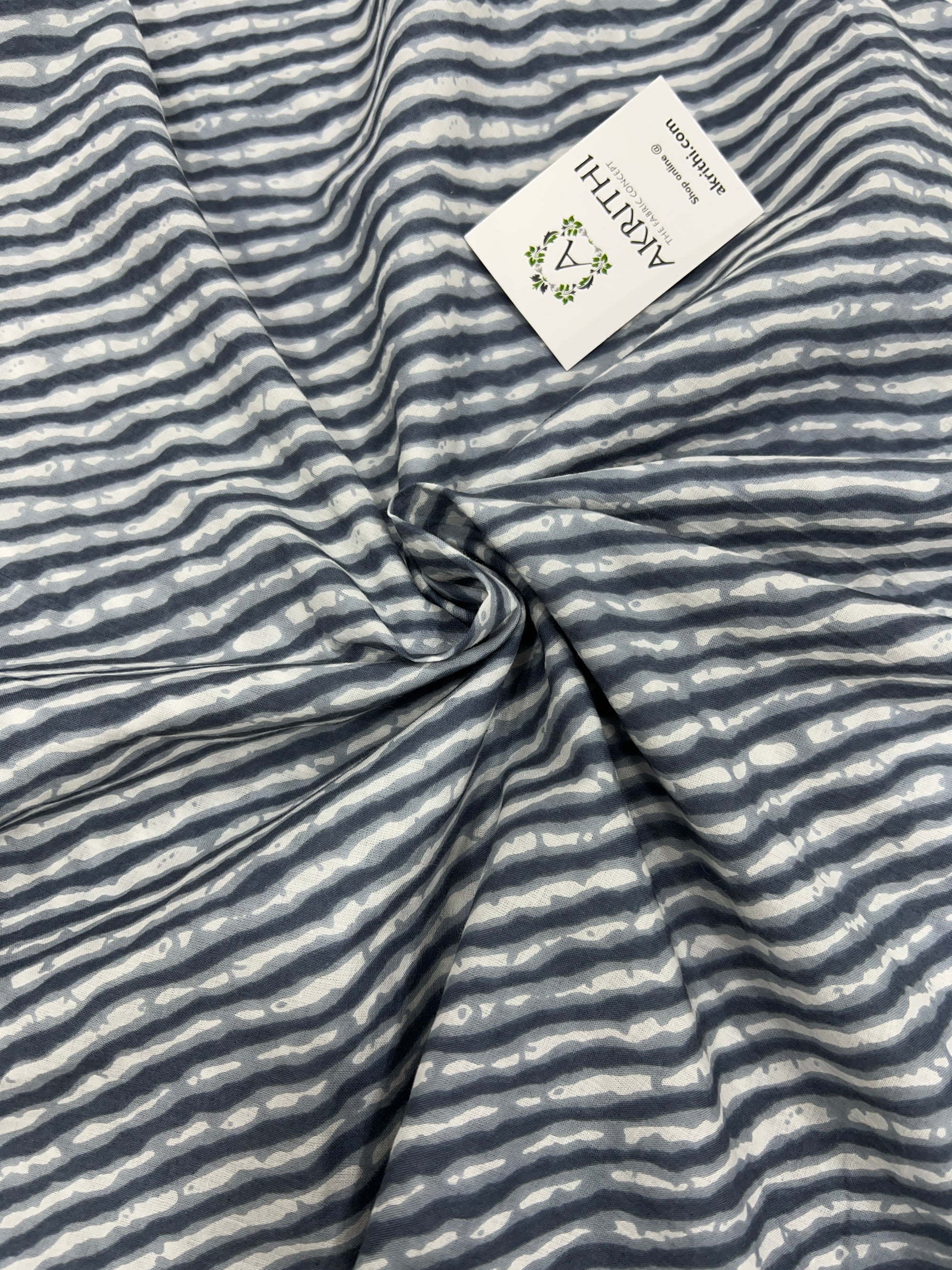 Printed pure cotton fabric