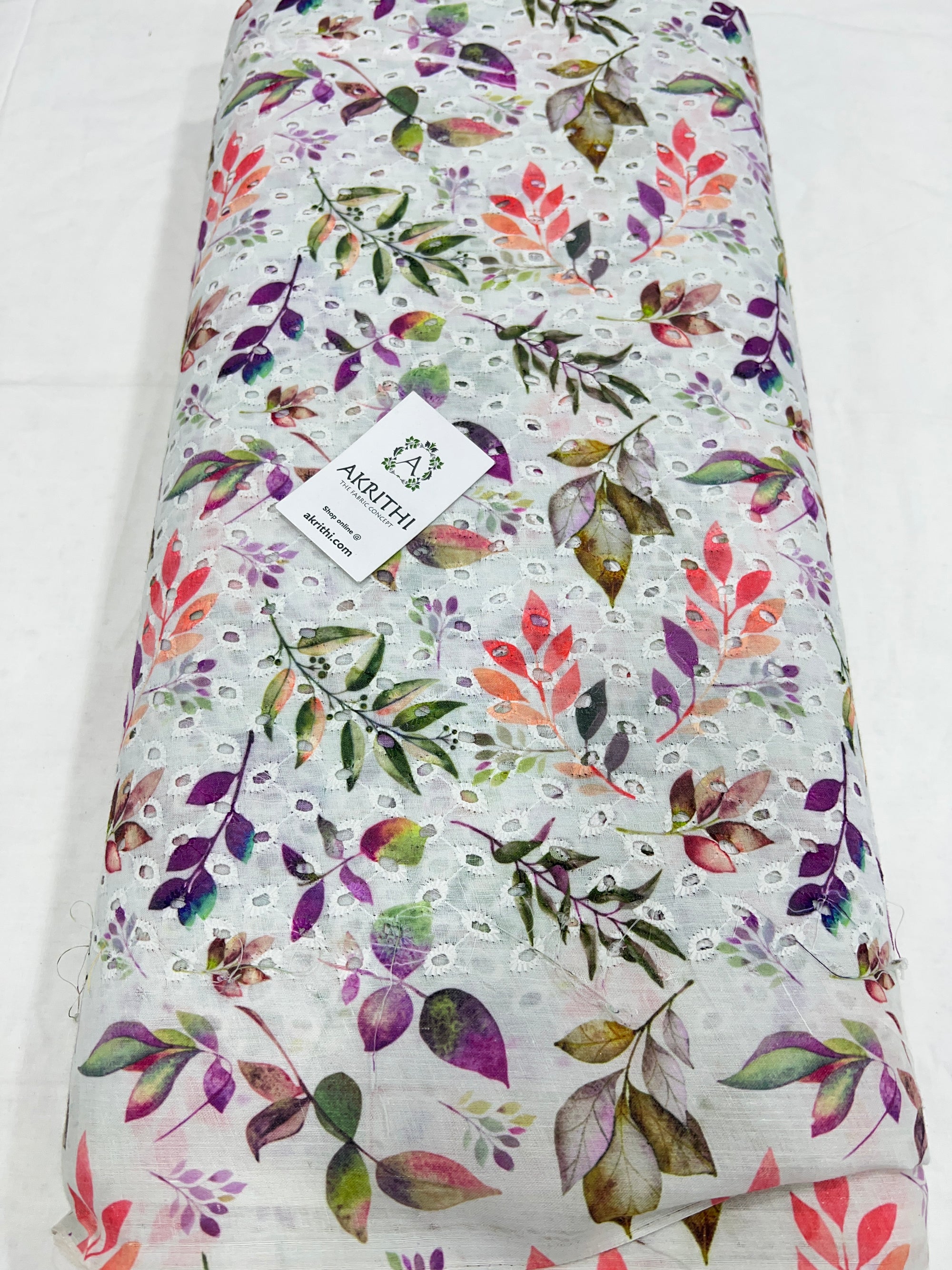 Printed Hakoba cotton fabric