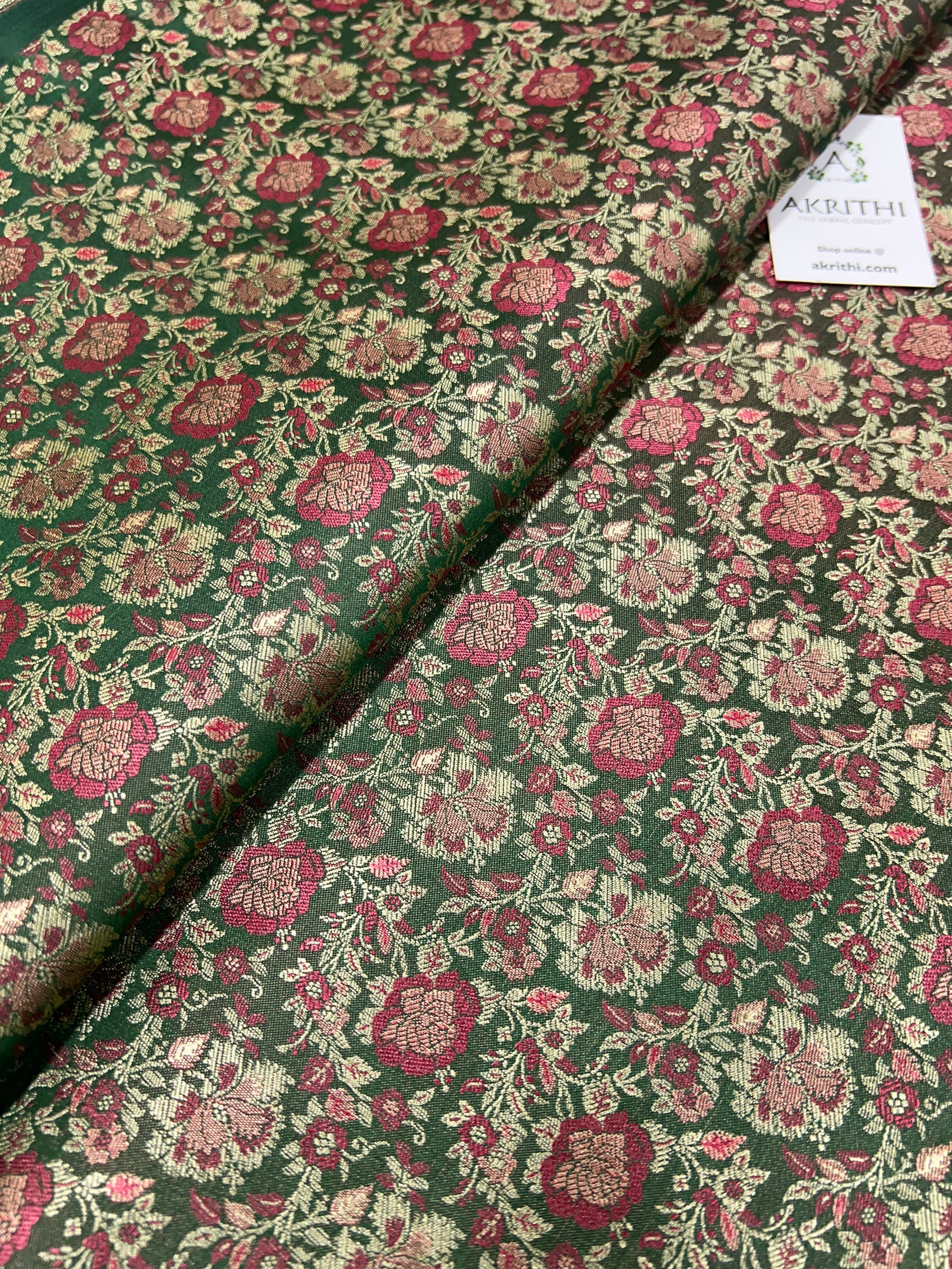 Banarasi brocade fabric