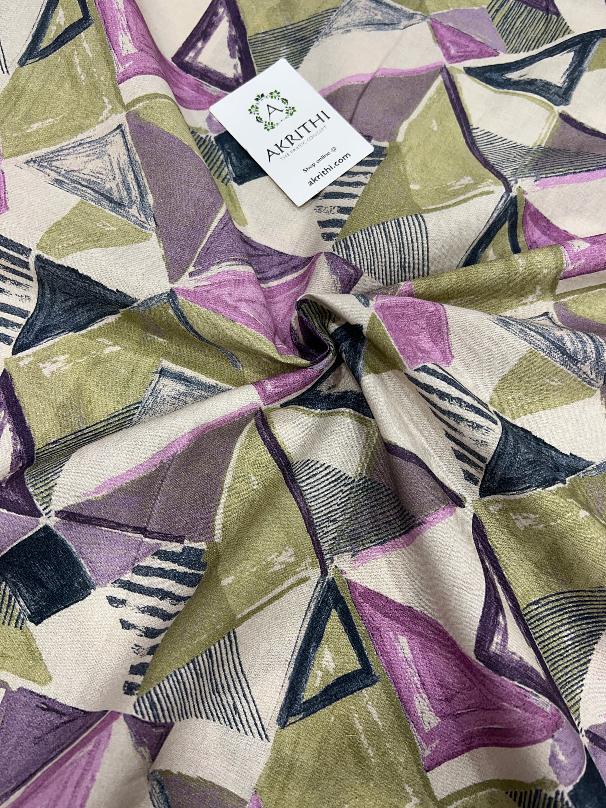Digital Printed pure cotton fabric