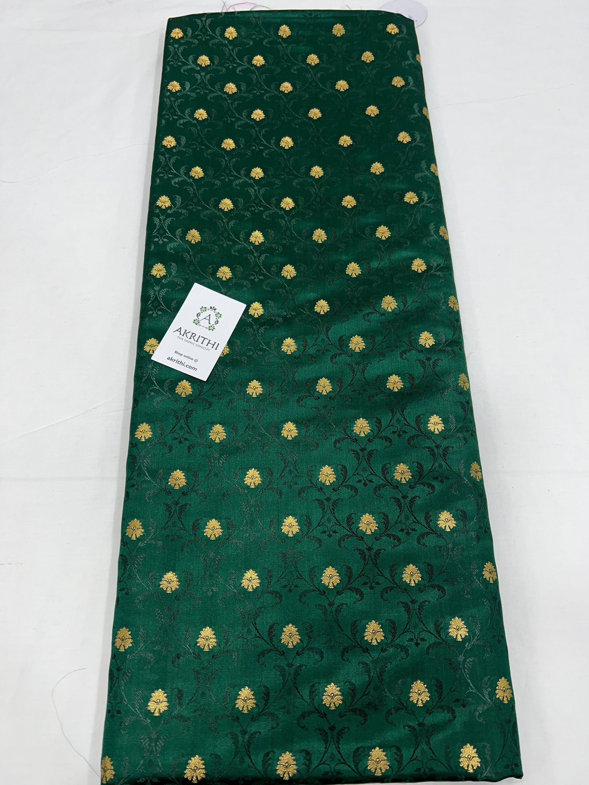 Pure Banarasi brocade fabric