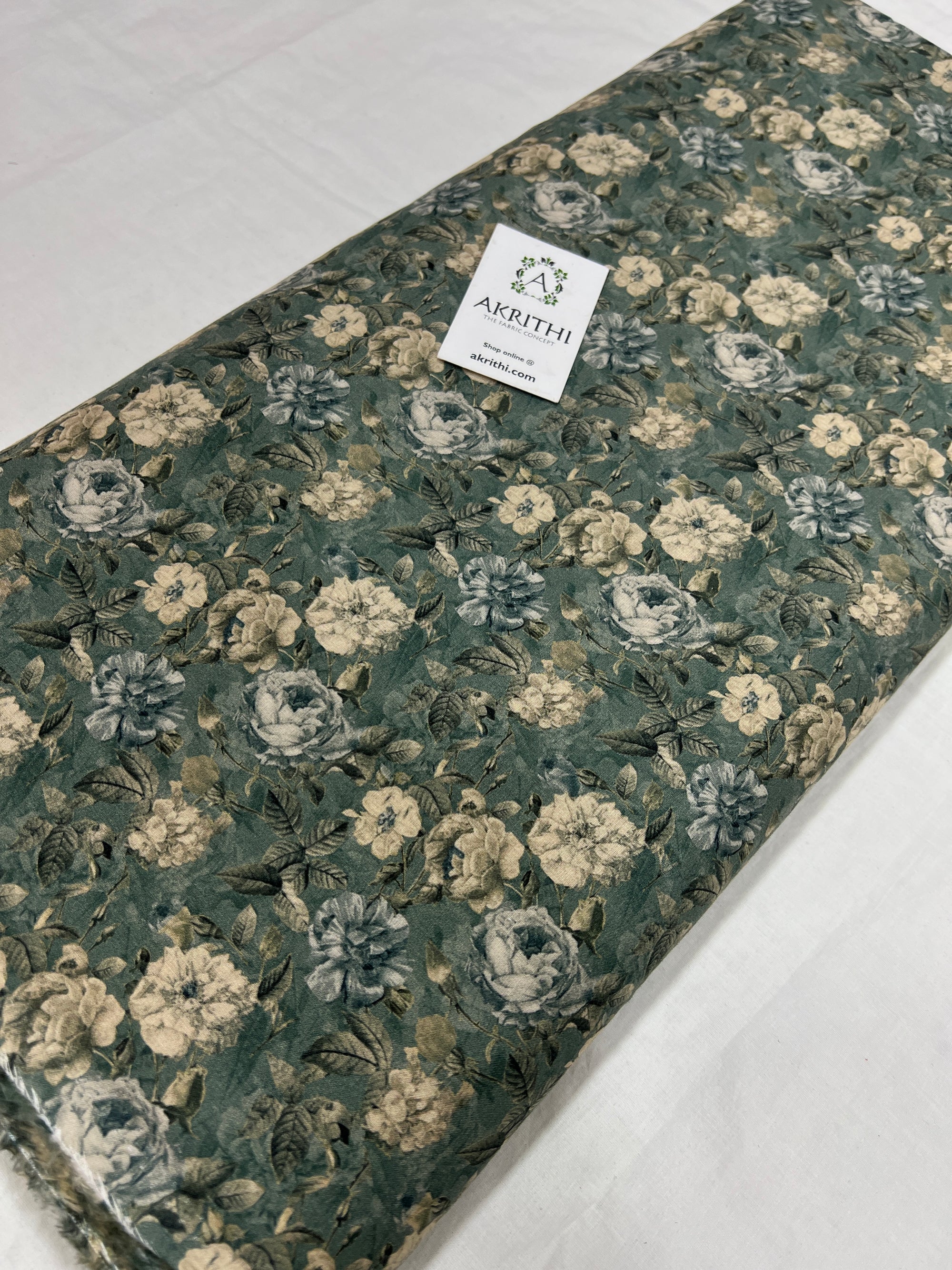 Digital Printed pure cotton fabric