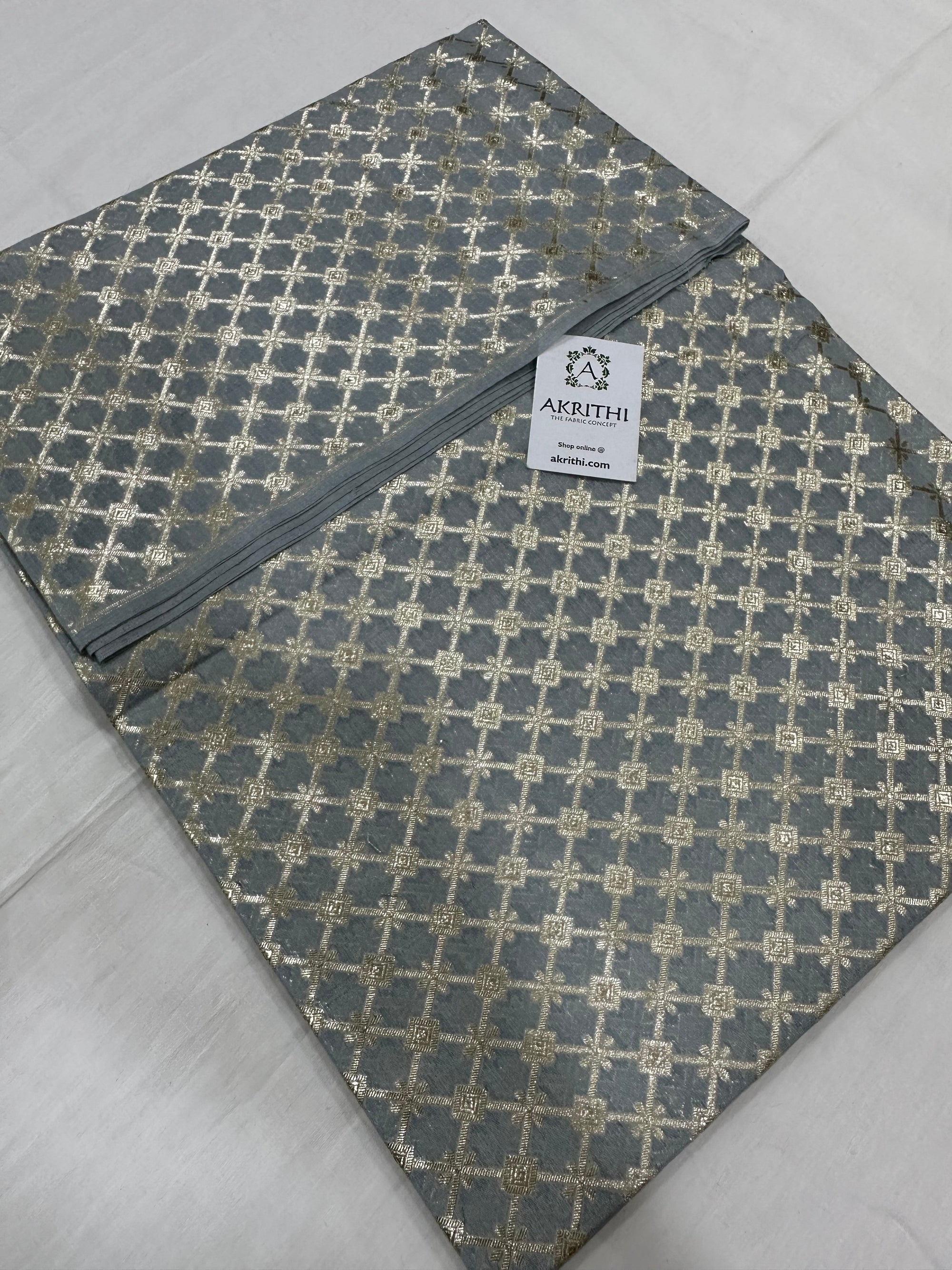 Banarasi chanderi lurex kurta fabric