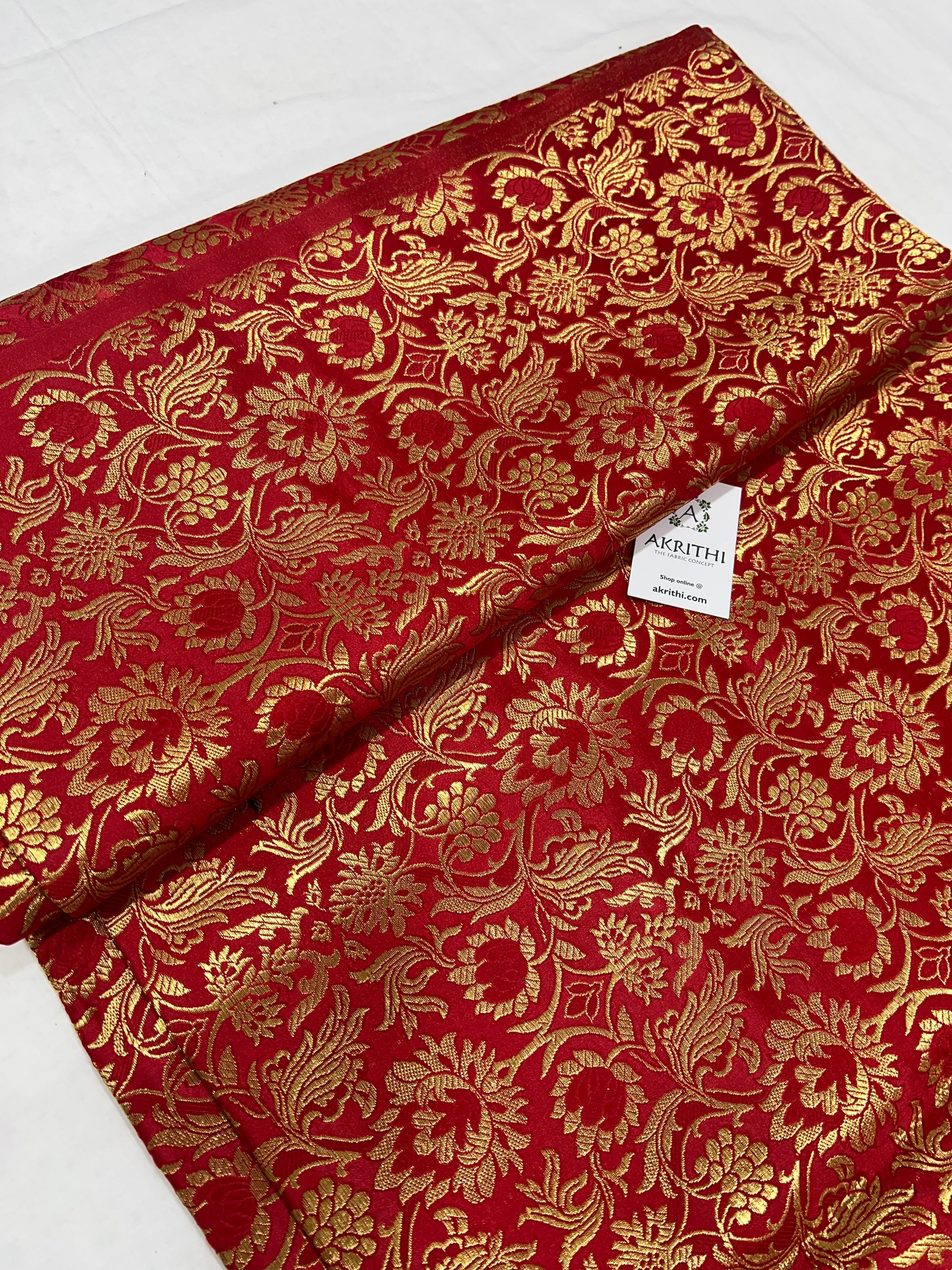 Banarasi brocade fabric