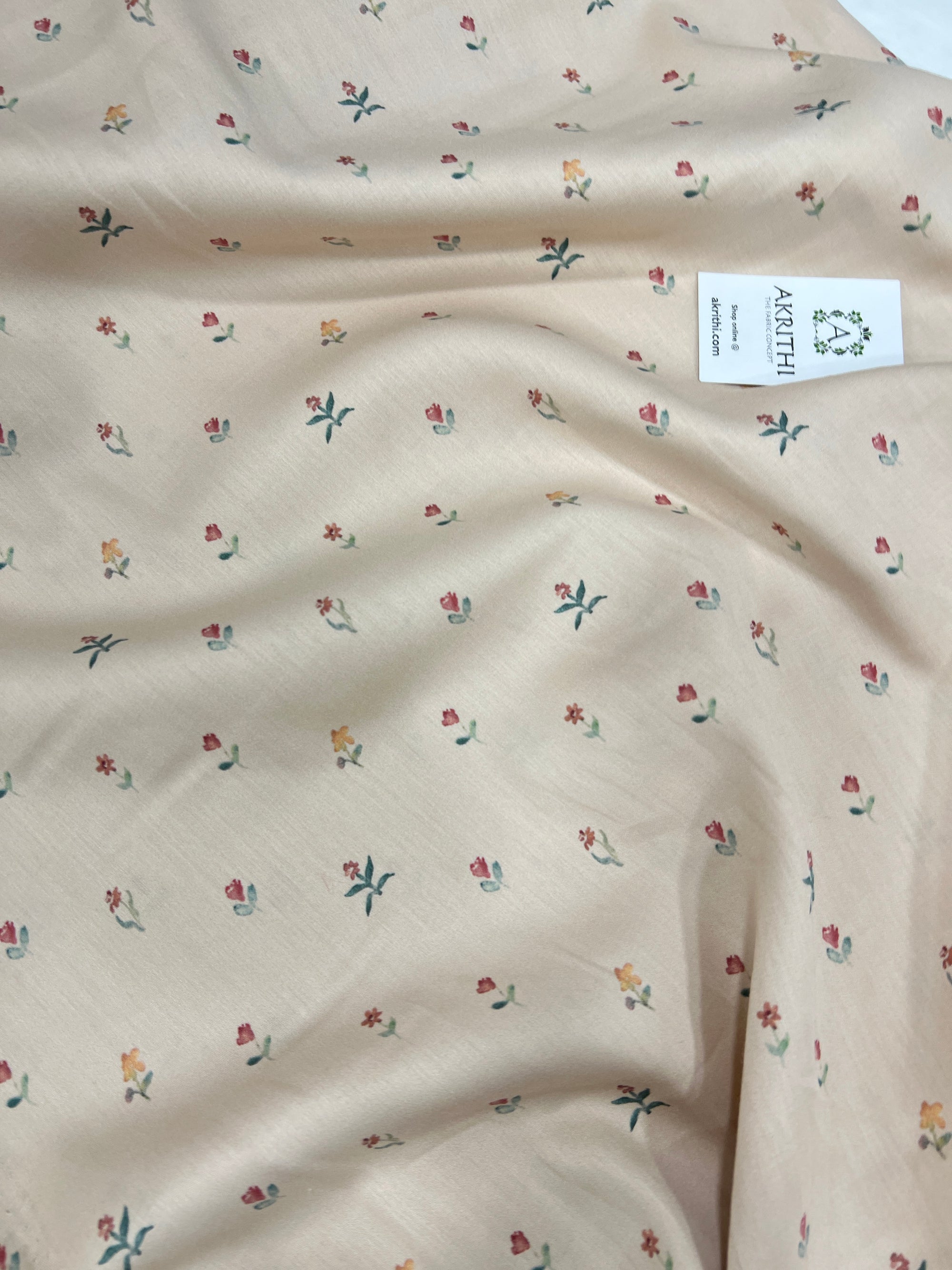 Digital Printed glazed pure cotton fabric