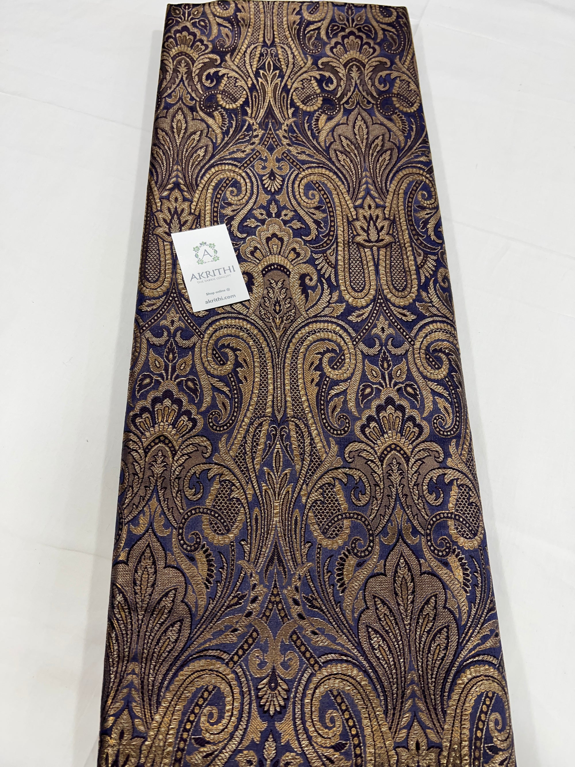 Pure Banarasi brocade fabric