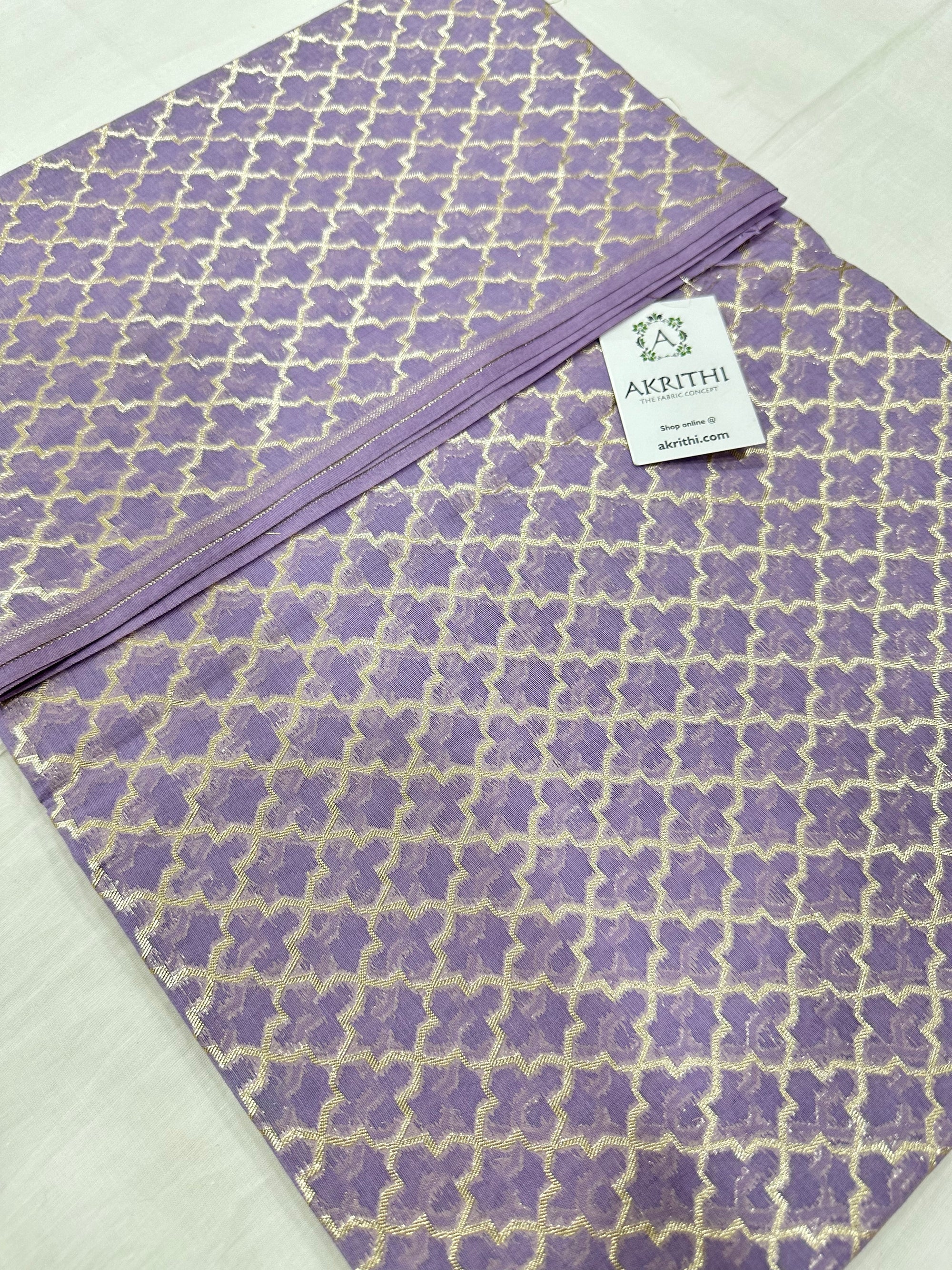 Banarasi chanderi lurex kurta fabric