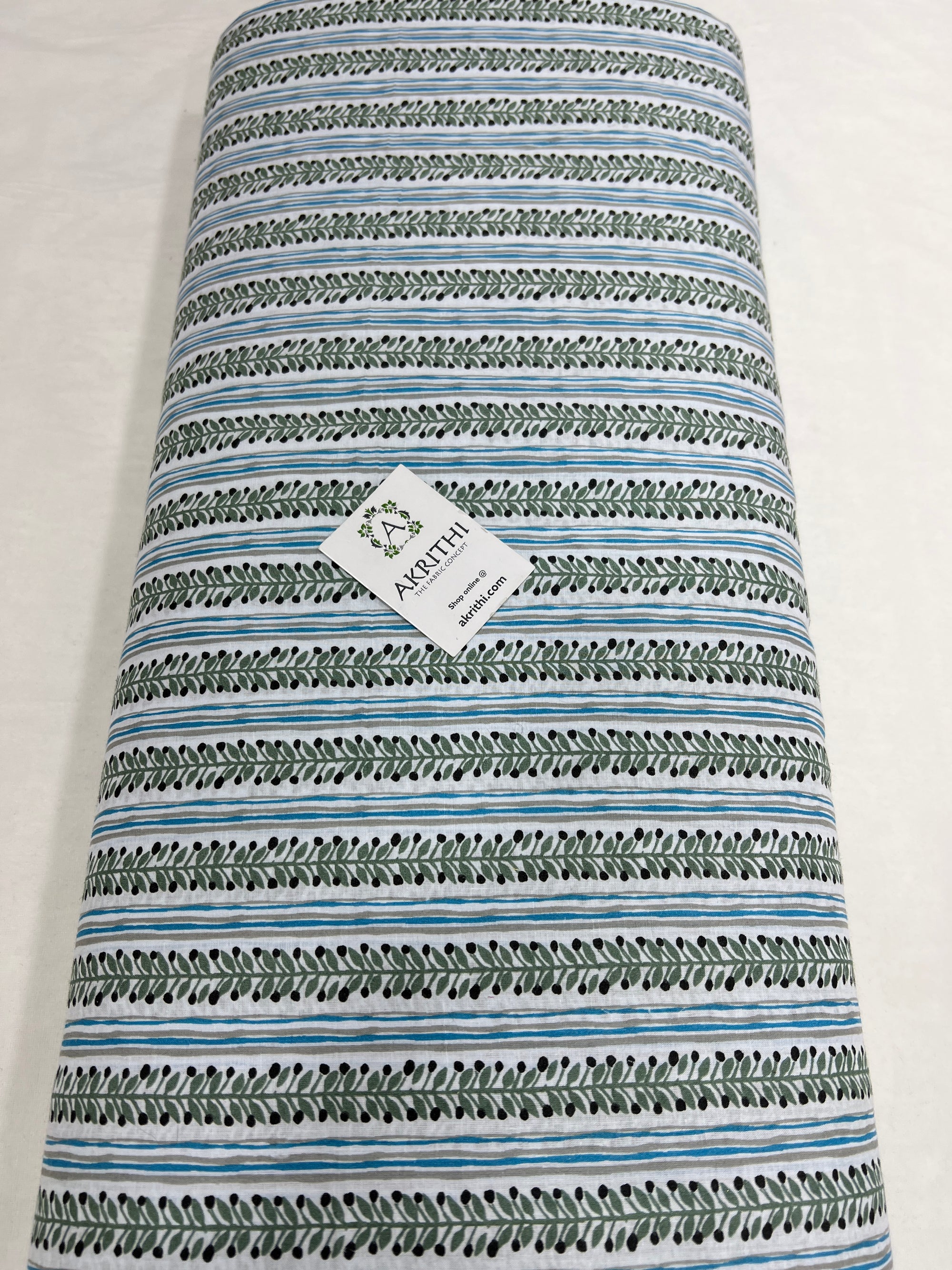 Printed pure cotton fabric